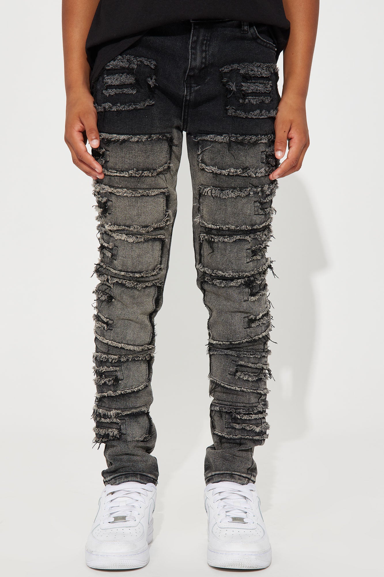 Mini Gradient Denim Skinny Jeans