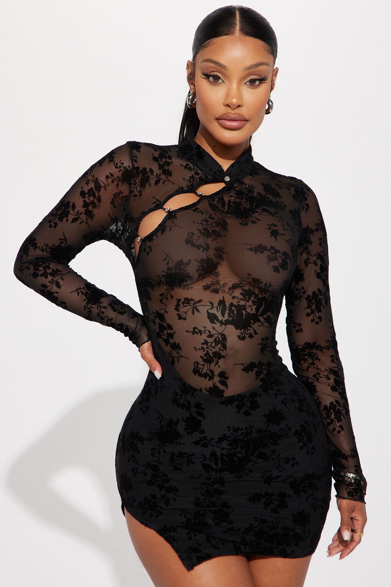 Raelynn Mesh Mini Dress