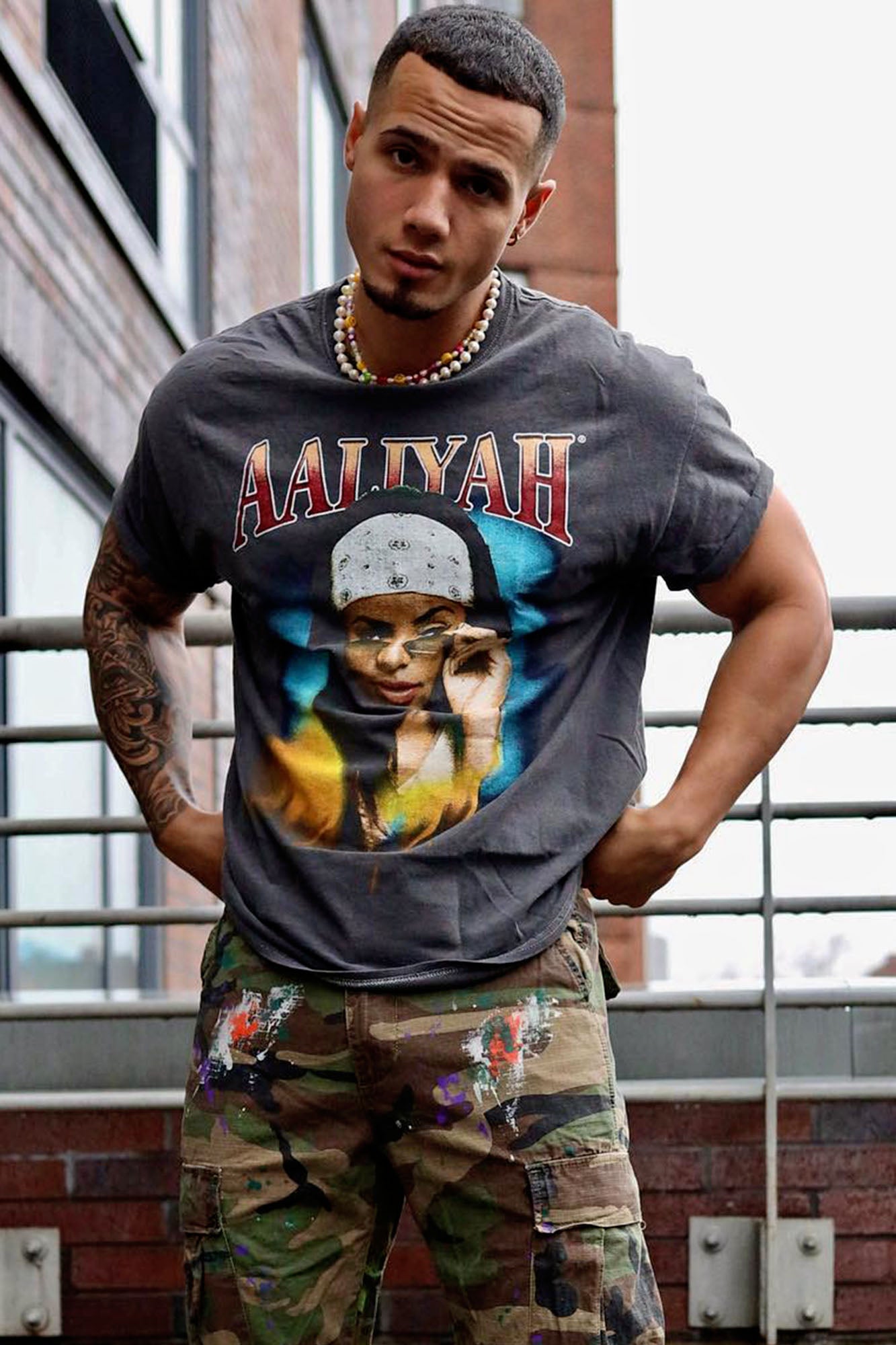 Aaliyah One In A Million Short Sleeve Tee