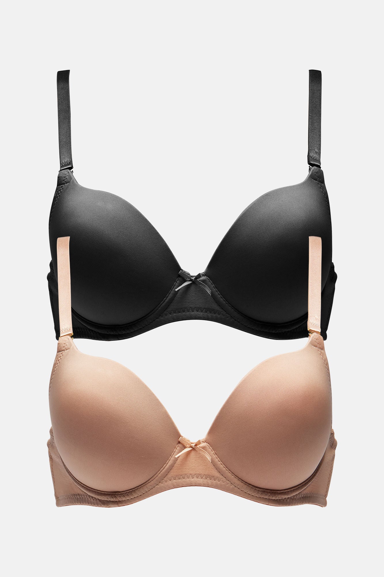 Daily Comfort Push Up T-Shirt 2 Pack Bras