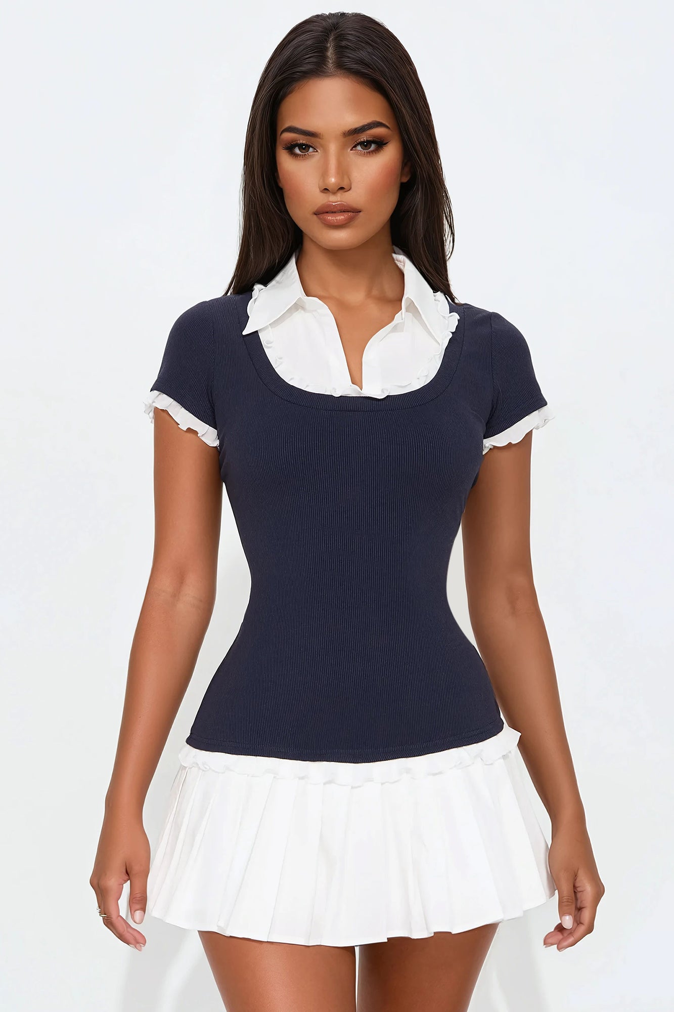 Katrina Ribbed Romper