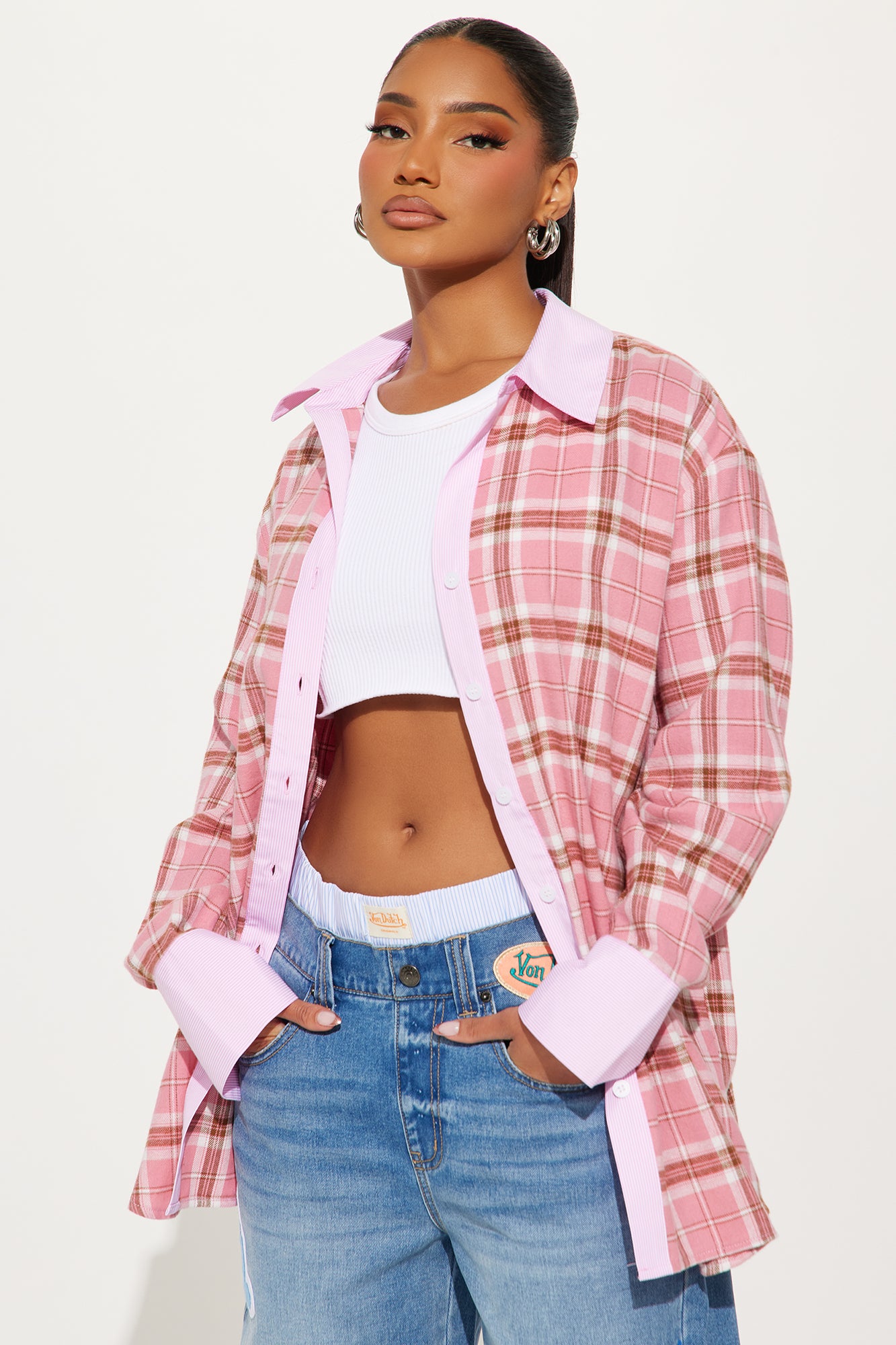 Make An Appearance Plaid Shirt