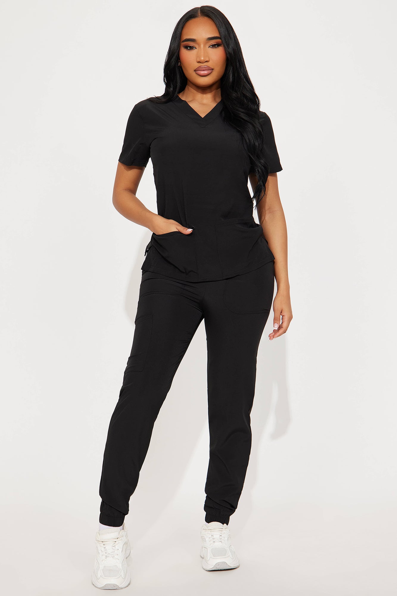 Night Shift 4 Way Stretch Cargo Scrub Set