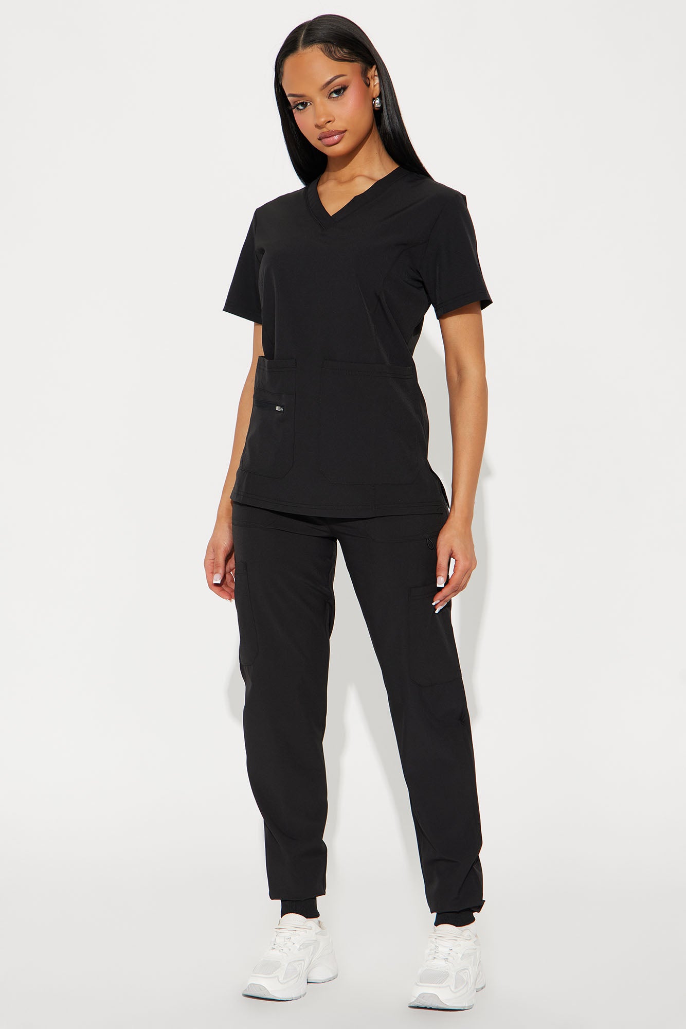 Essential 4 Way Stretch Scrub Uniform Jogger Set