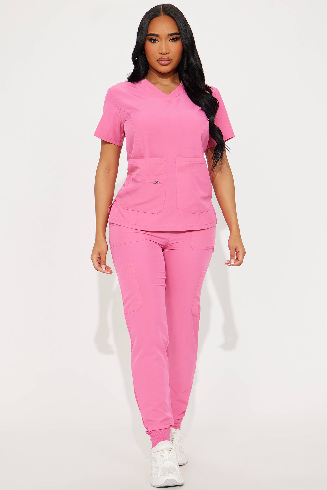 Essential 4 Way Stretch Scrub Uniform Jogger Set