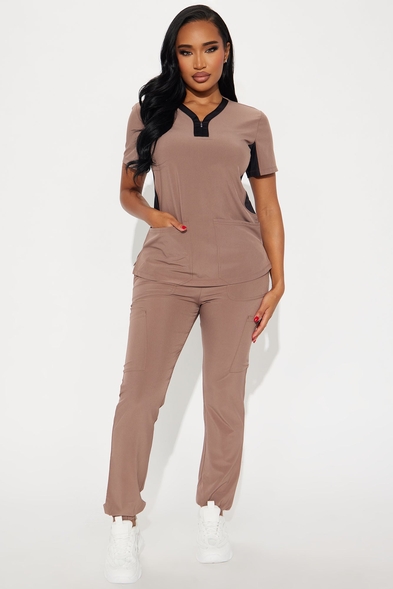 Ready To Help 2 Tone Uniform Scrub Jogger Set