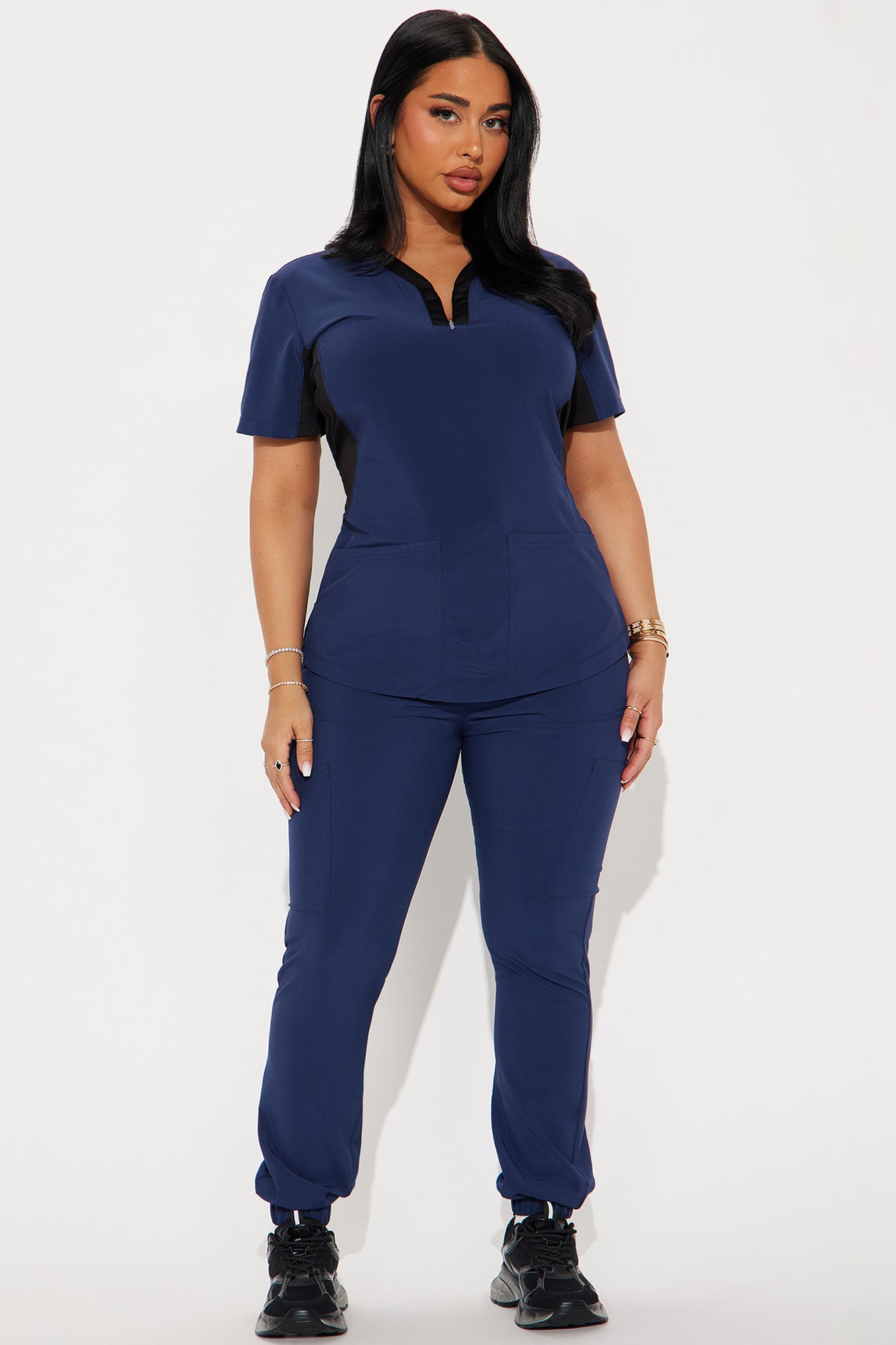 Ready To Help 2 Tone Uniform Scrub Jogger Set