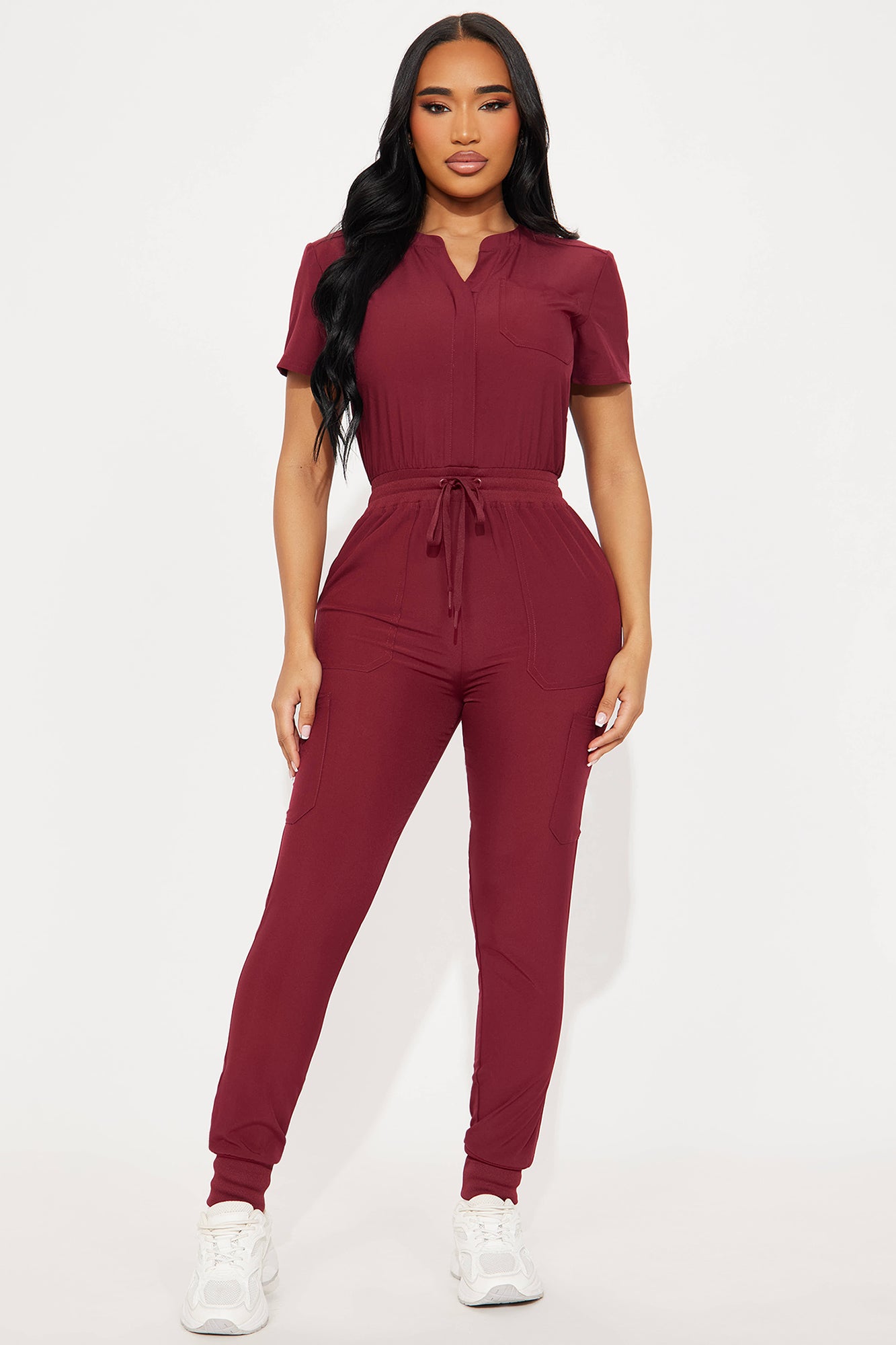Full Shift Stretch Jogger Scrub Uniform Jumpsuit