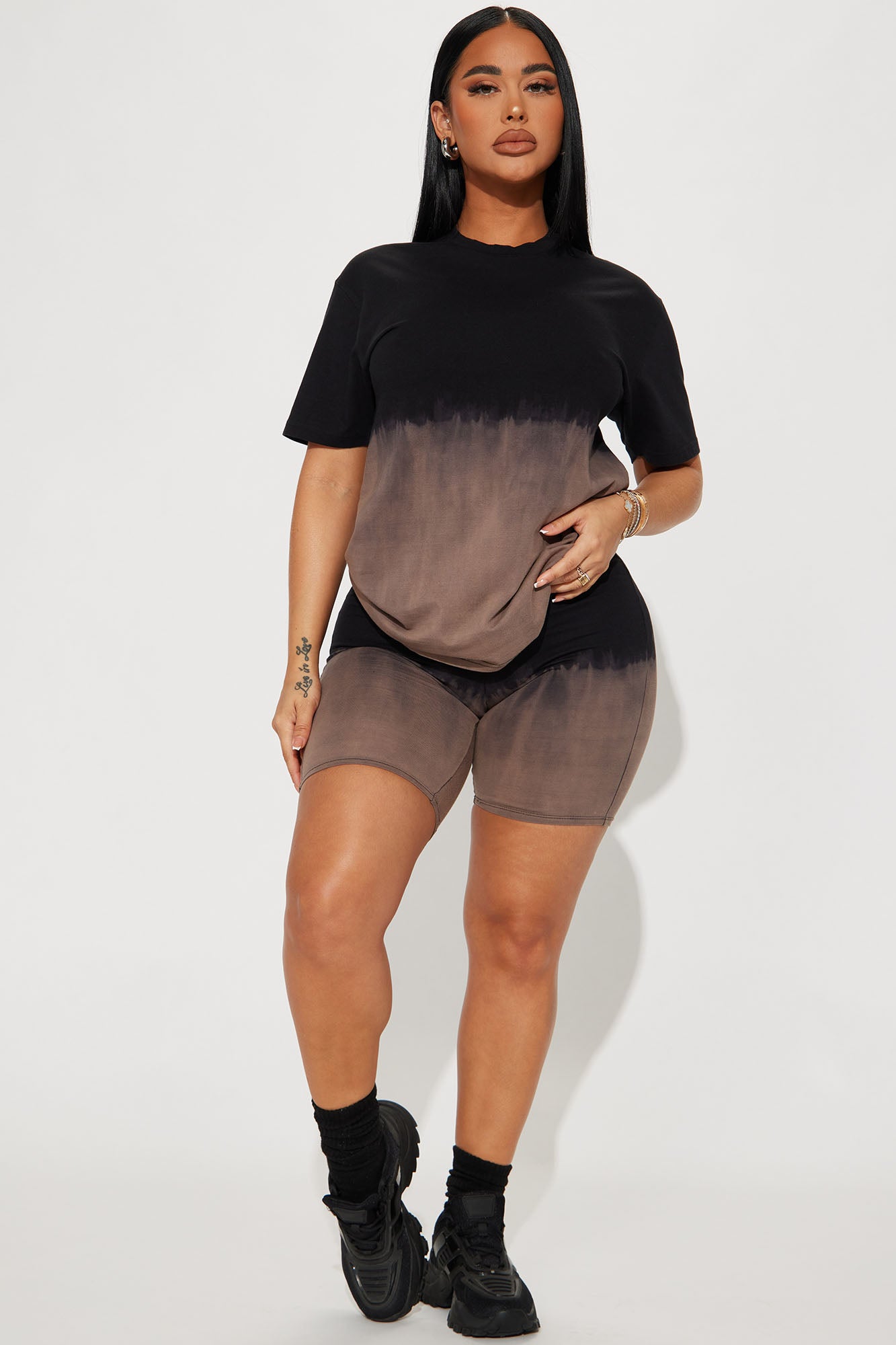 Tell Me About It Biker Short Set