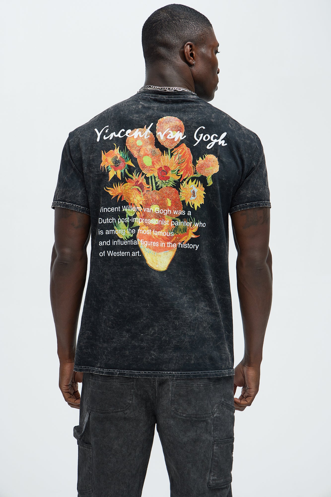 Van Gogh Sunflowers Short Sleeve Tee