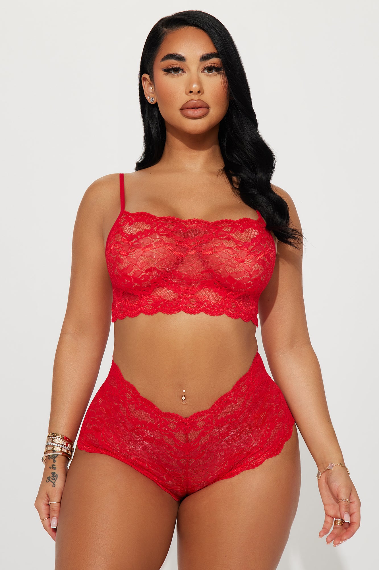 Sultry Moments Lace 2 Piece Set