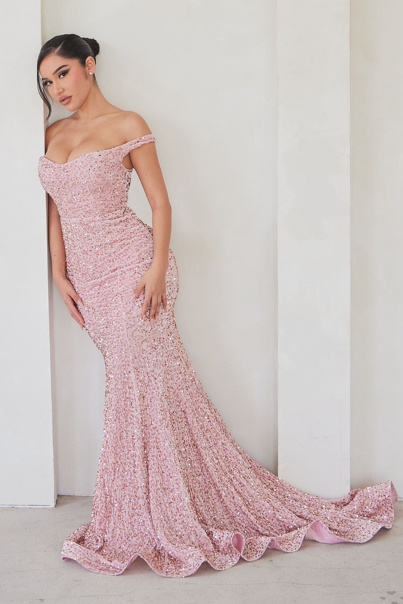 Alora Sequin Maxi Gown