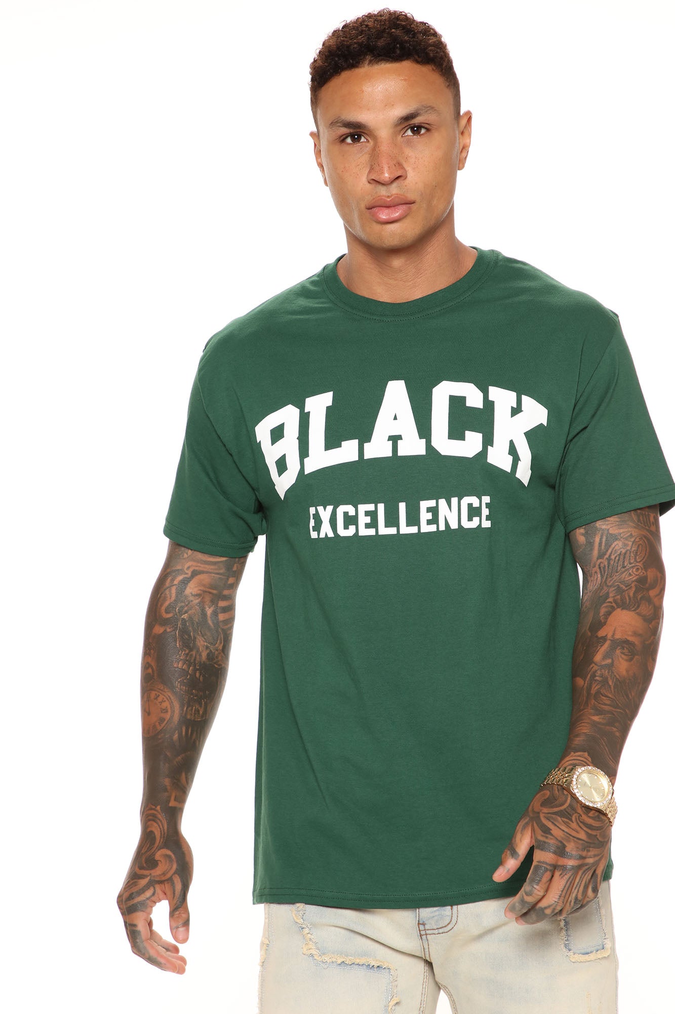 Black Excellence Varsity Short Sleeve Tee