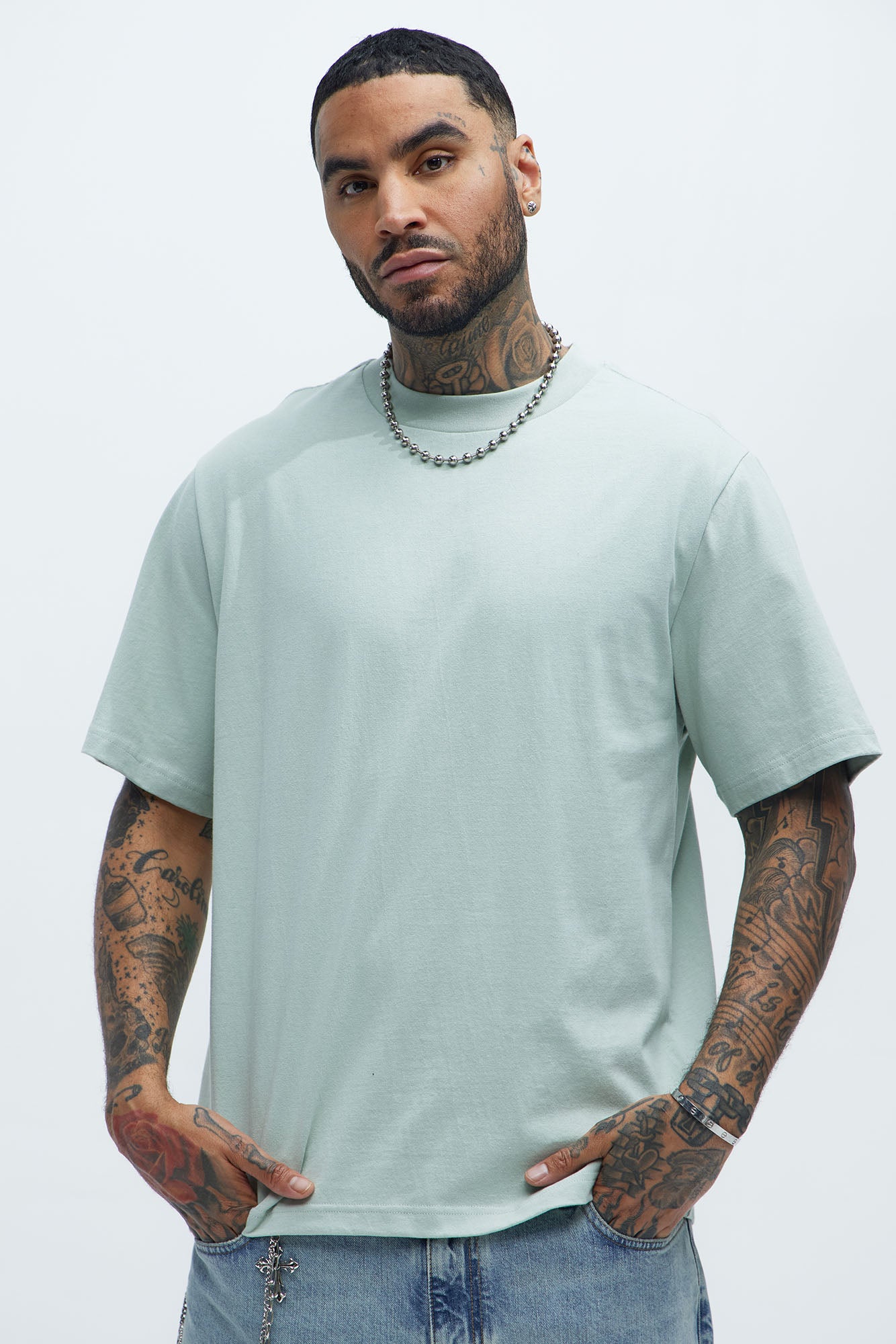 Oversized Heavyweight Short Sleeve Tee