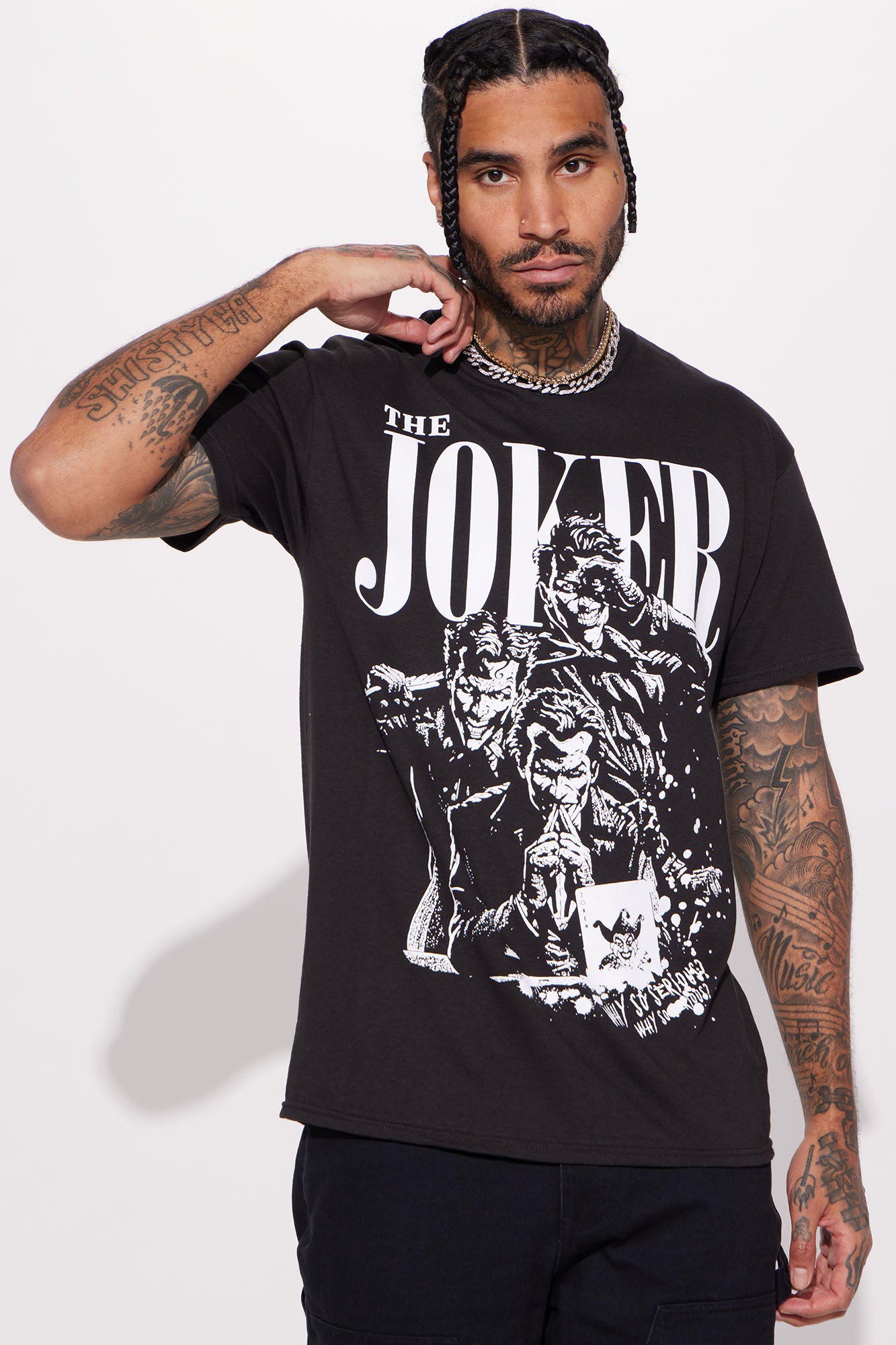 The Joker Why So Serious Short Sleeve Tee