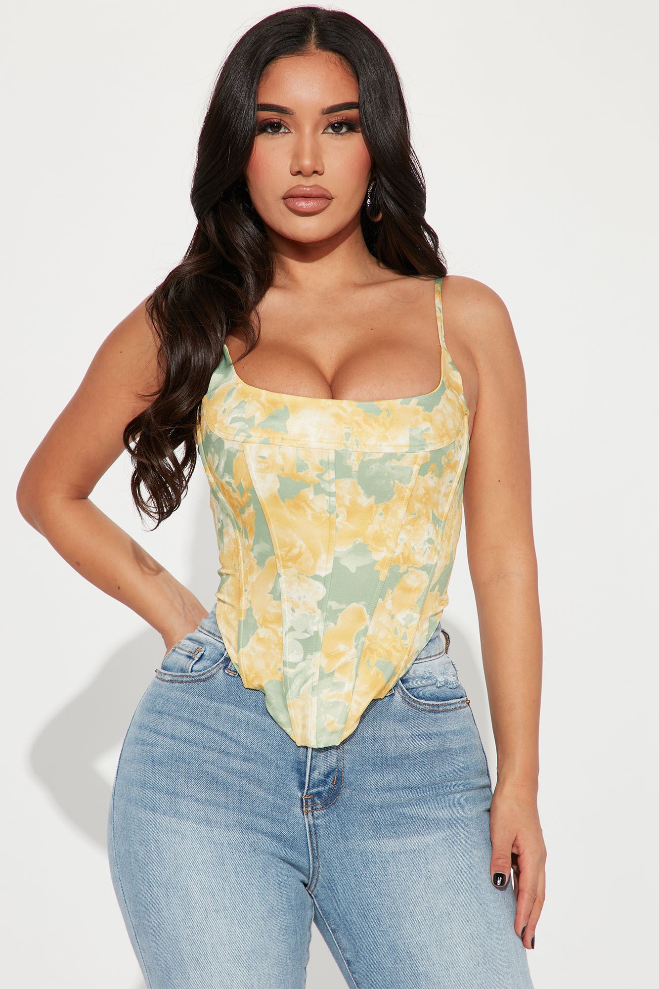 Bring Me Flowers Corset Top