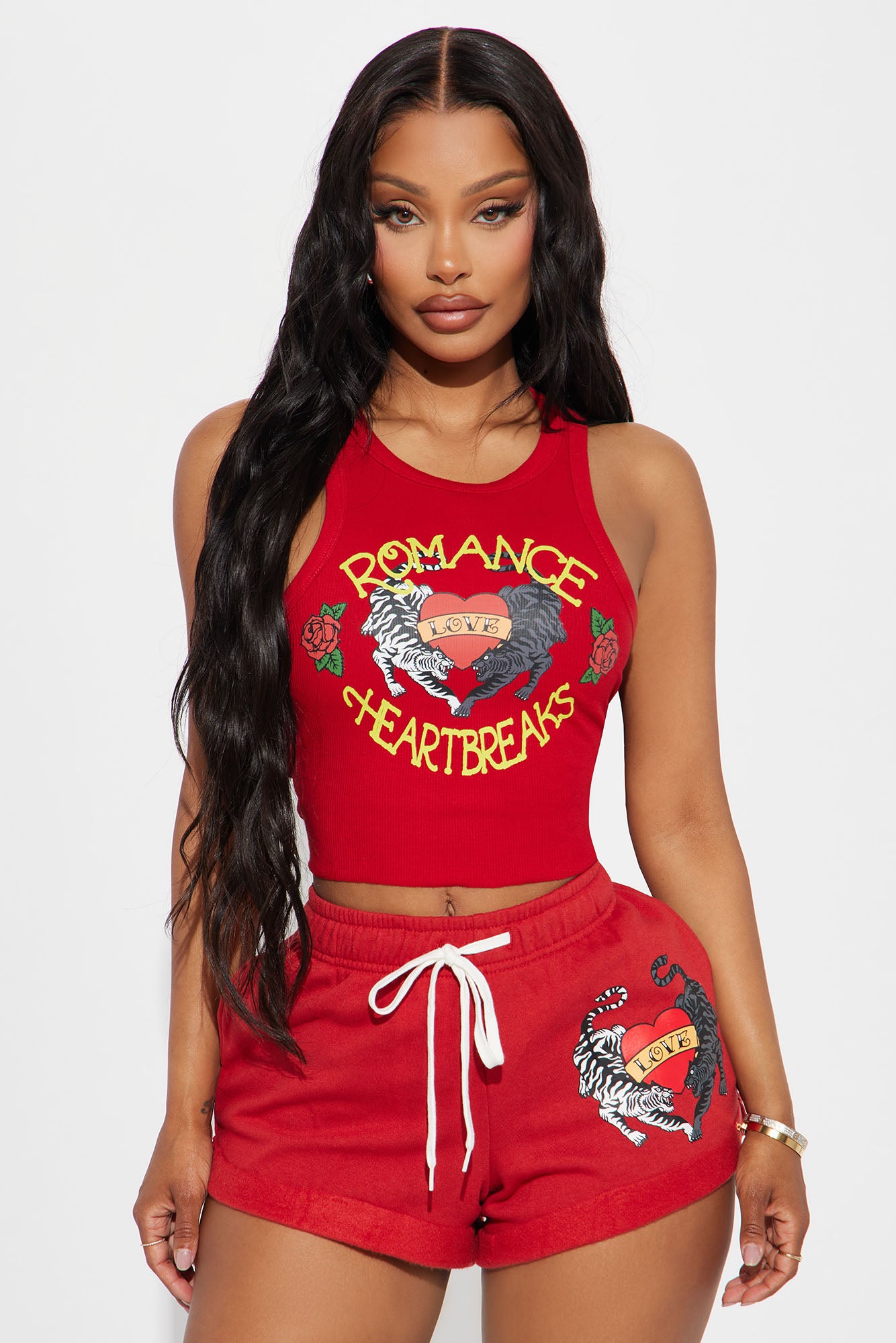 Heartbreaker Tiger Tank Top