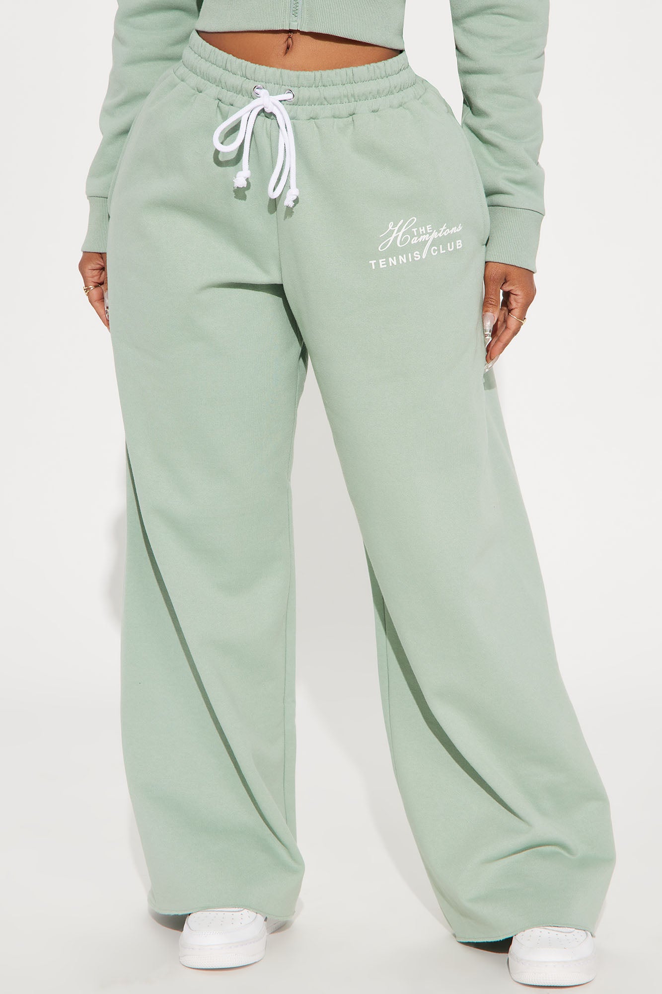 Hamptons Tennis Club Wide Leg Pants