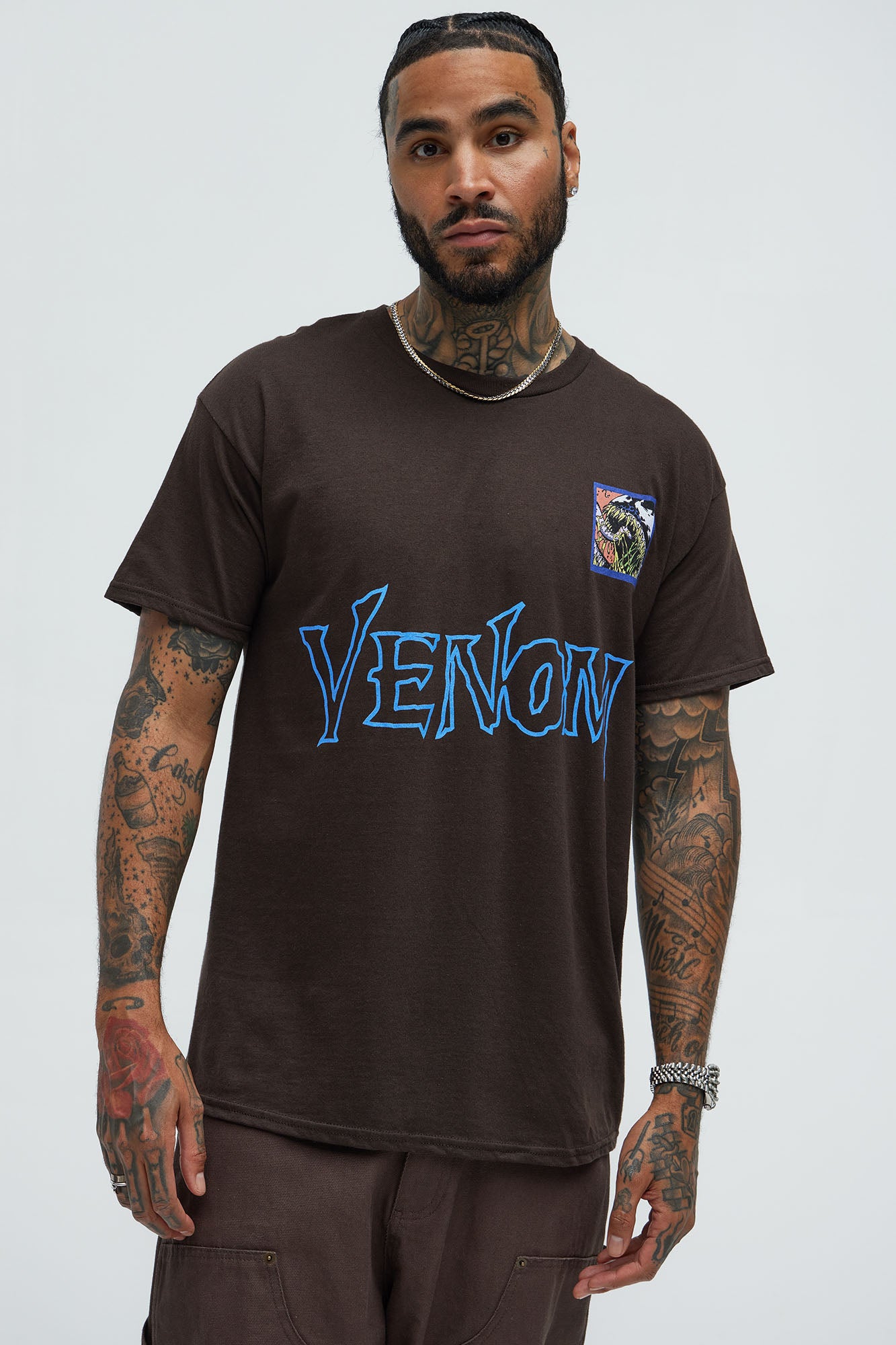 Marvel Venom Trading Card Short Sleeve Tee