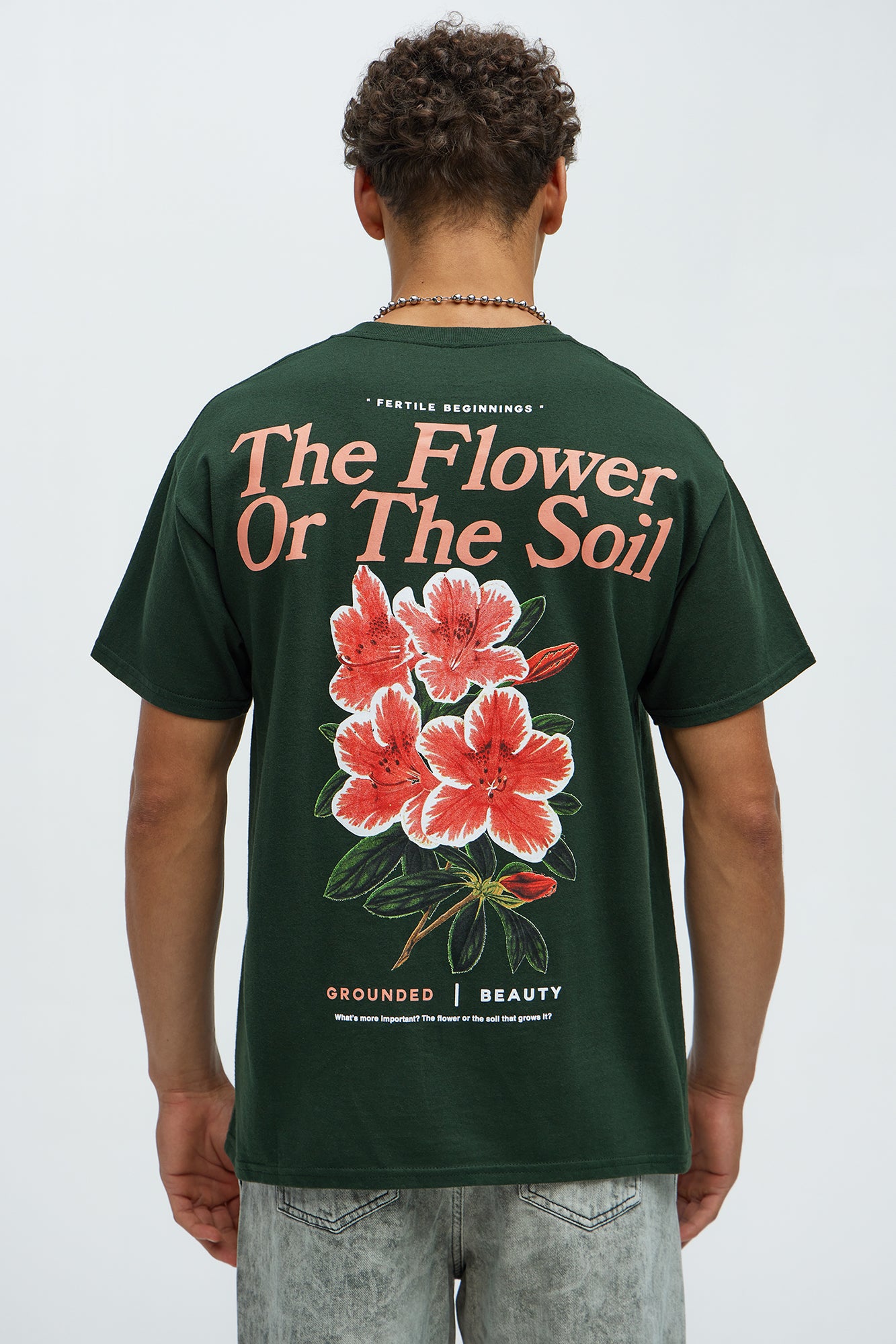 The Flower Or The Soil Short Sleeve Tee