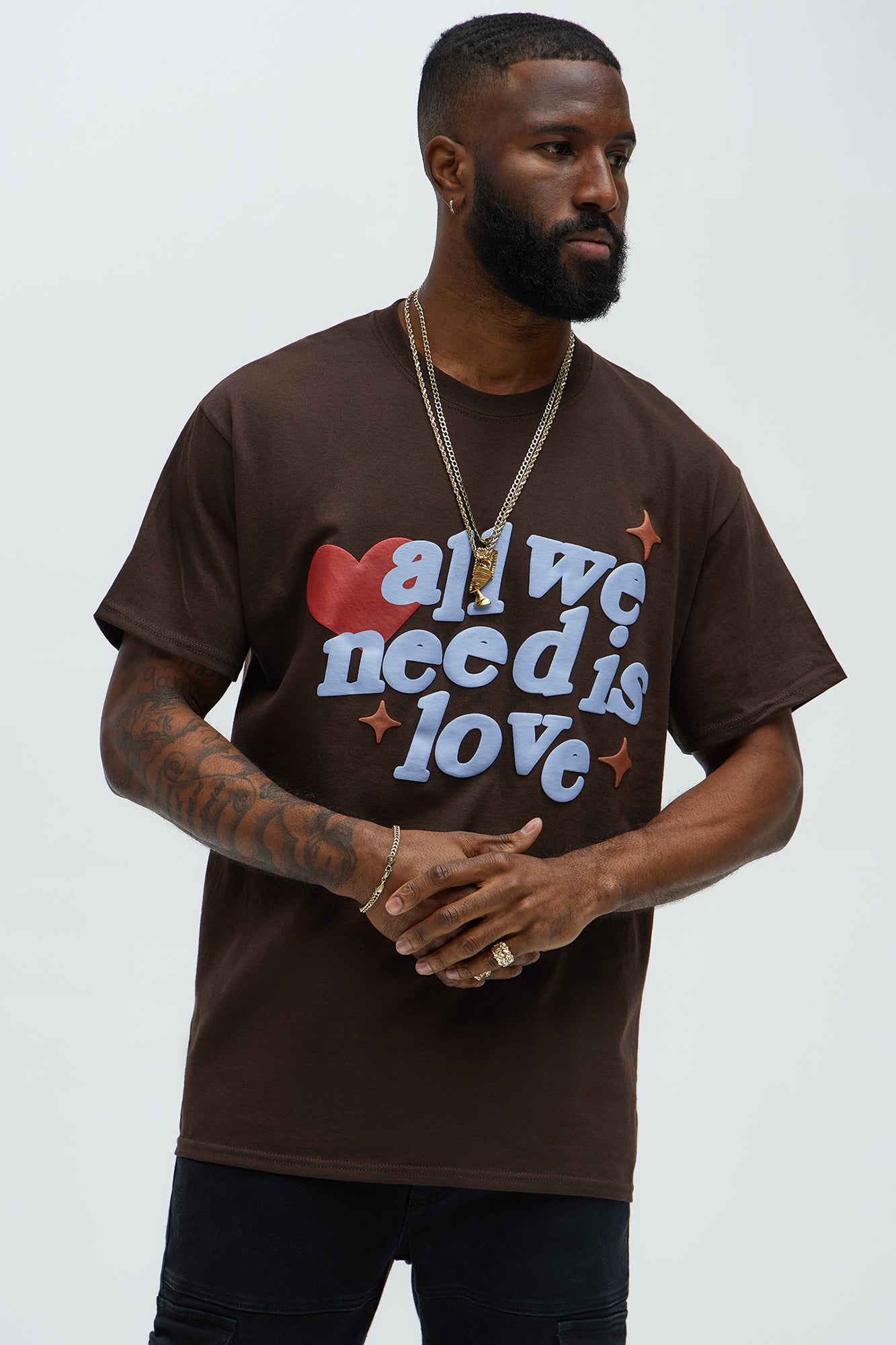 All We Need Is Love Short Sleeve Tee