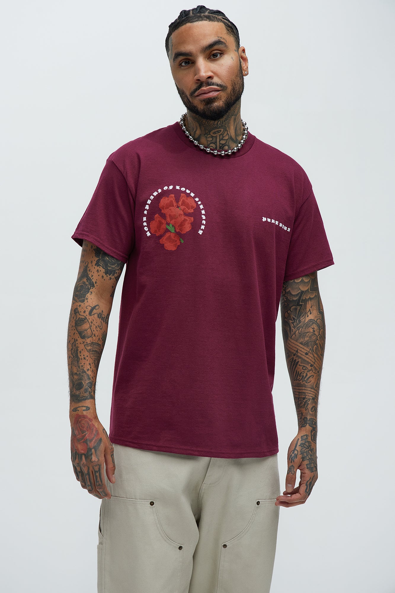 Silent Roses Short Sleeve Tee
