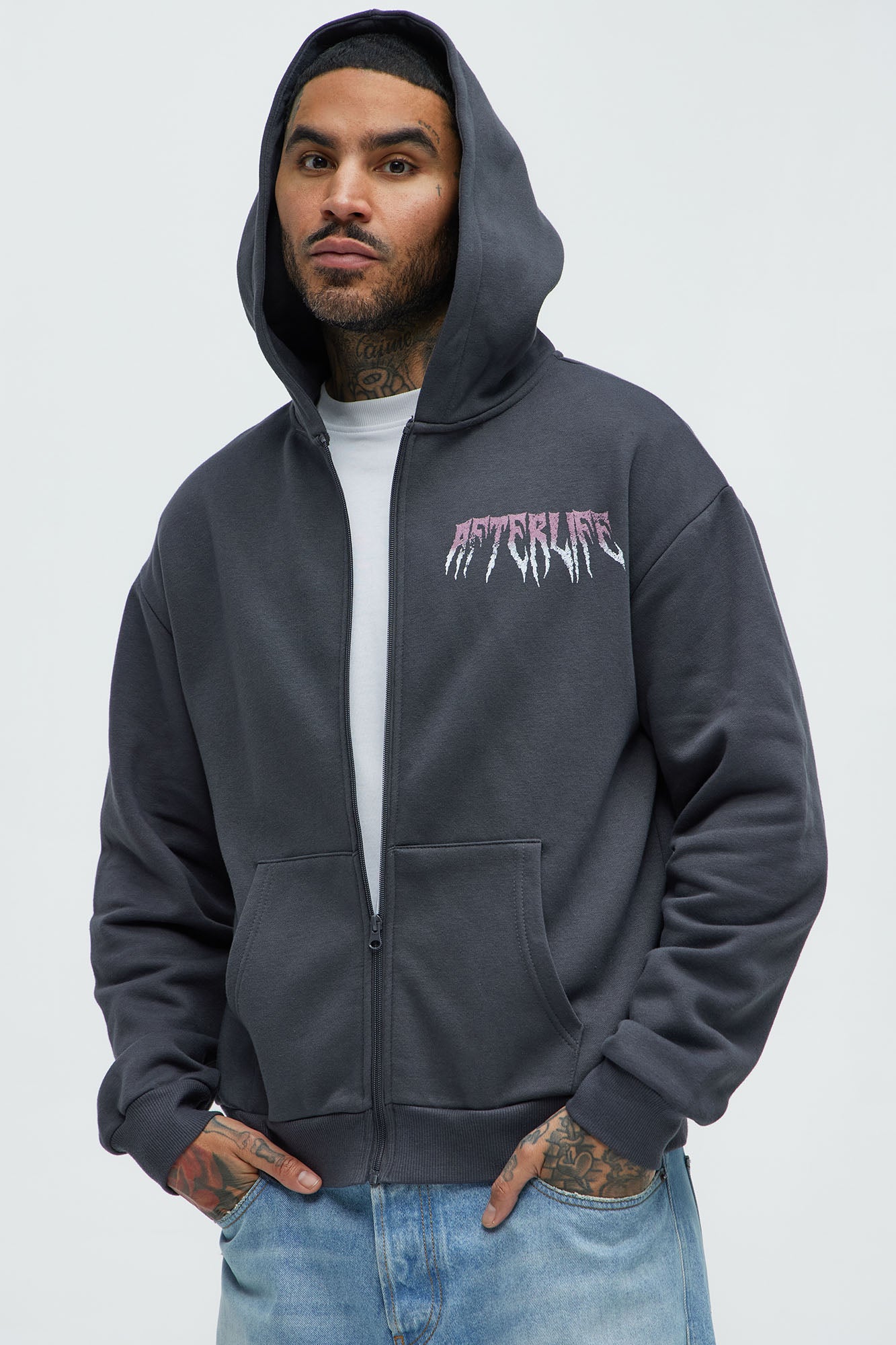 Afterlife Zip Up Hoodie