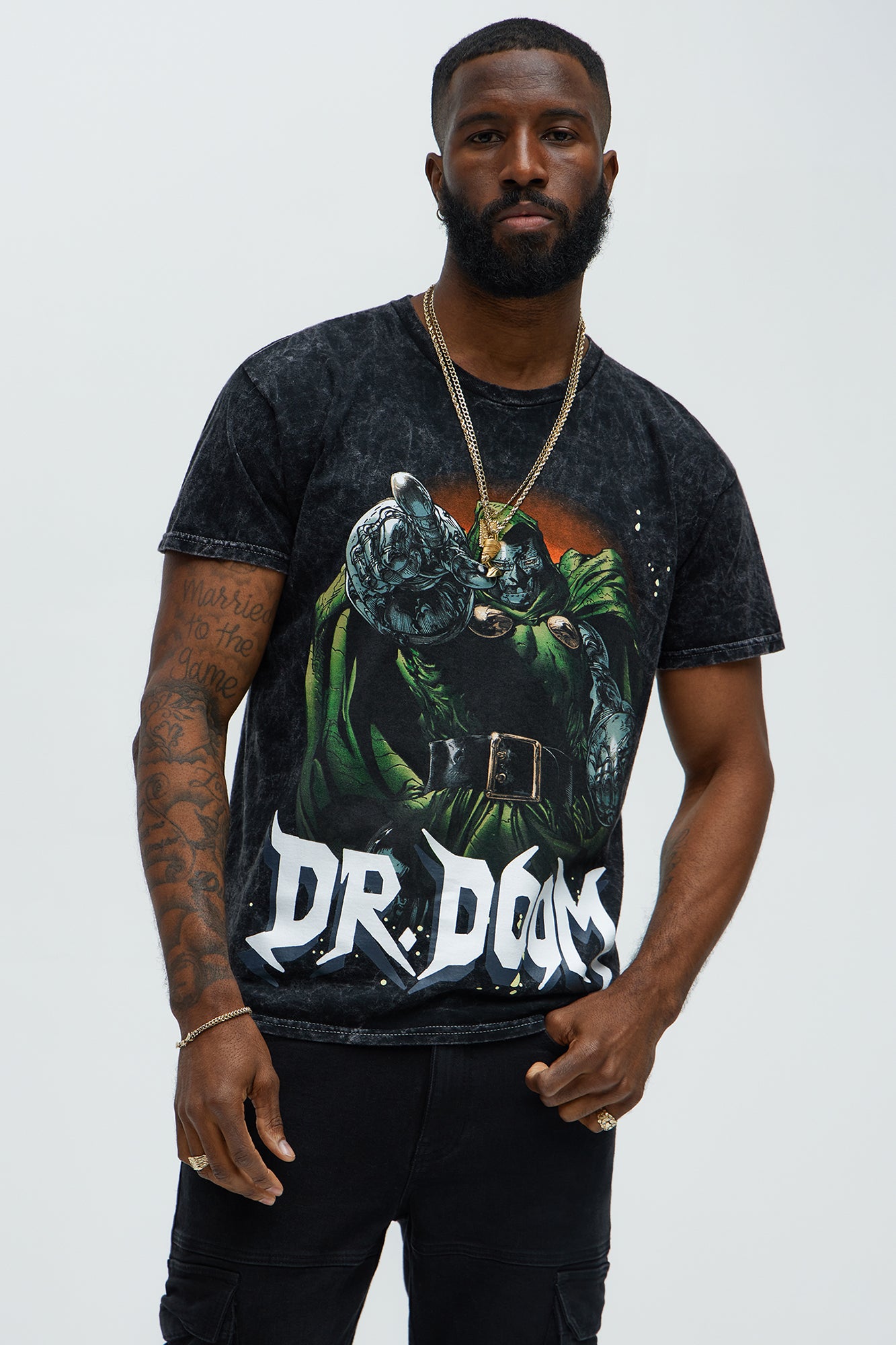 Marvel Dr. Doom Oversized Short Sleeve Tee