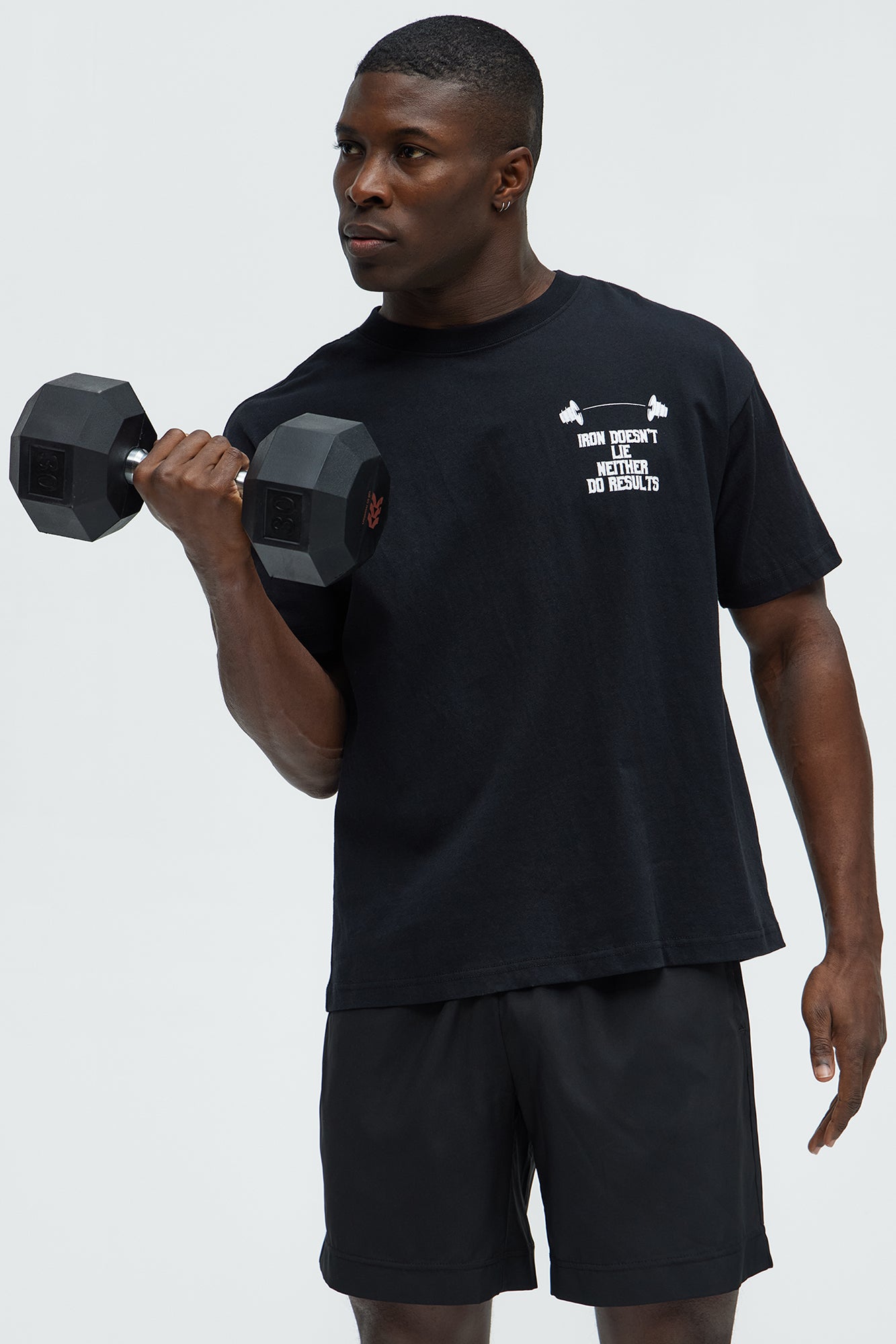 Iron Doesn't Lie Short Sleeve Oversized Tee