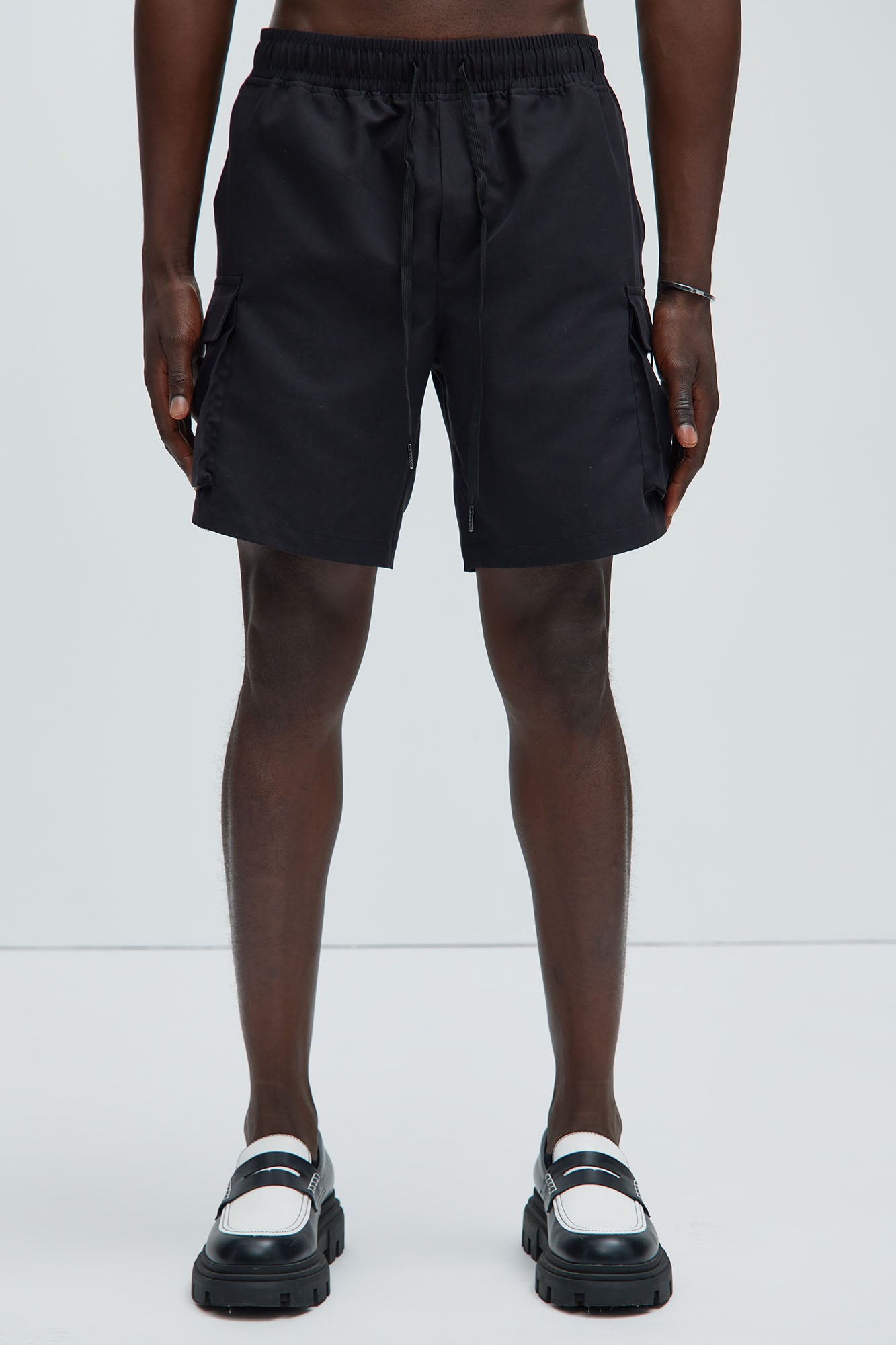 Keep It Coming Cargo Nylon Shorts