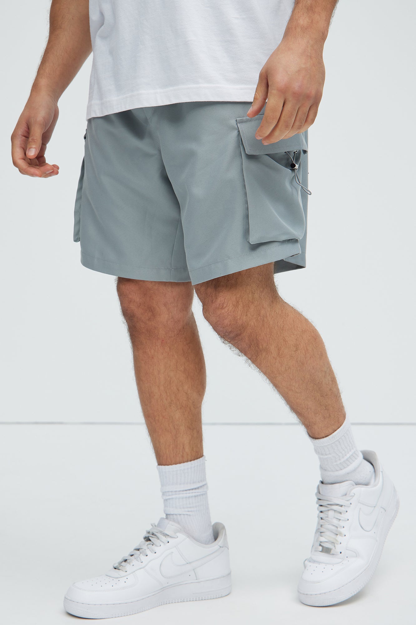 Keep It Coming Cargo Nylon Shorts