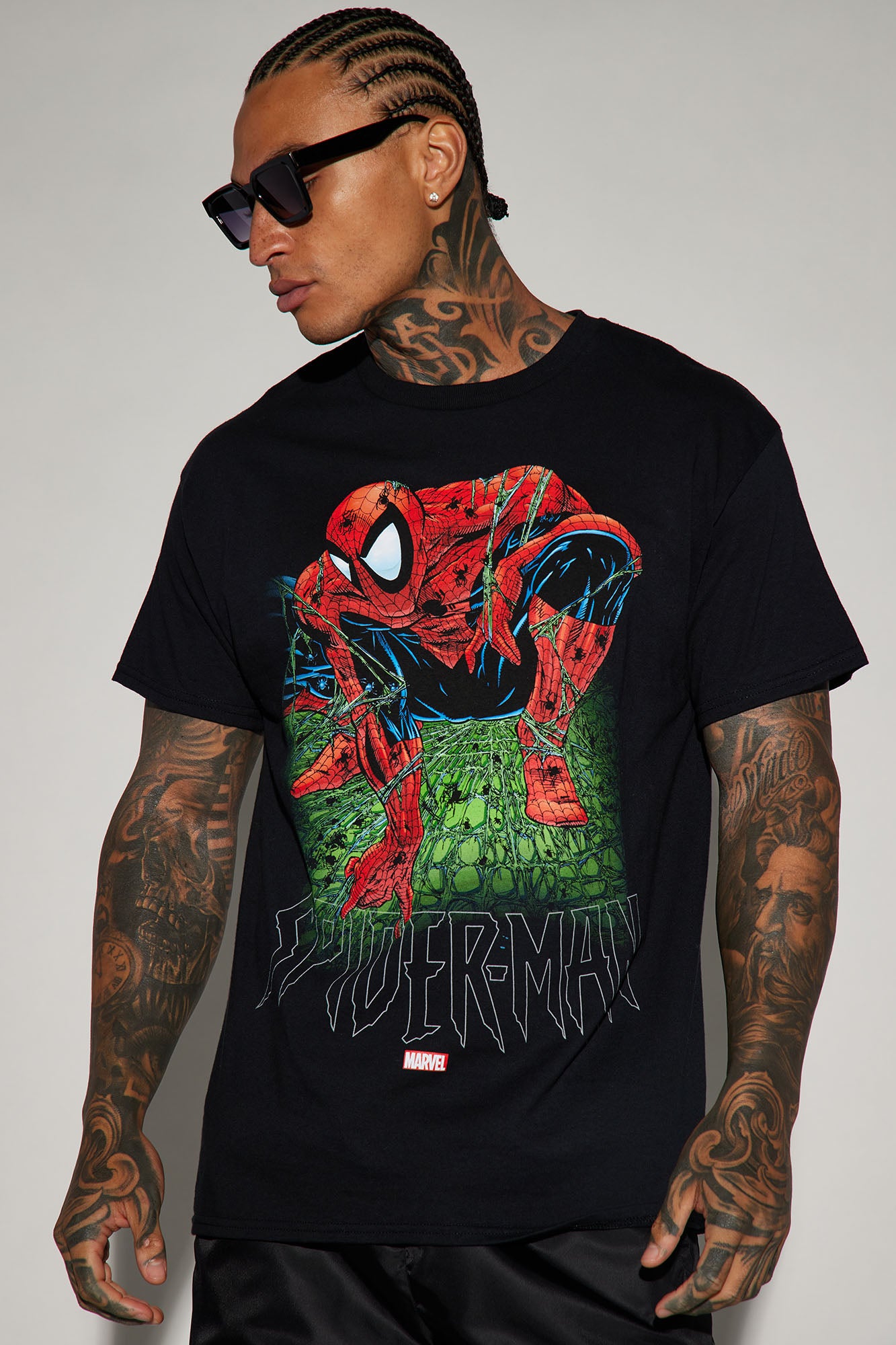 Spiderman Webs Short Sleeve Tee