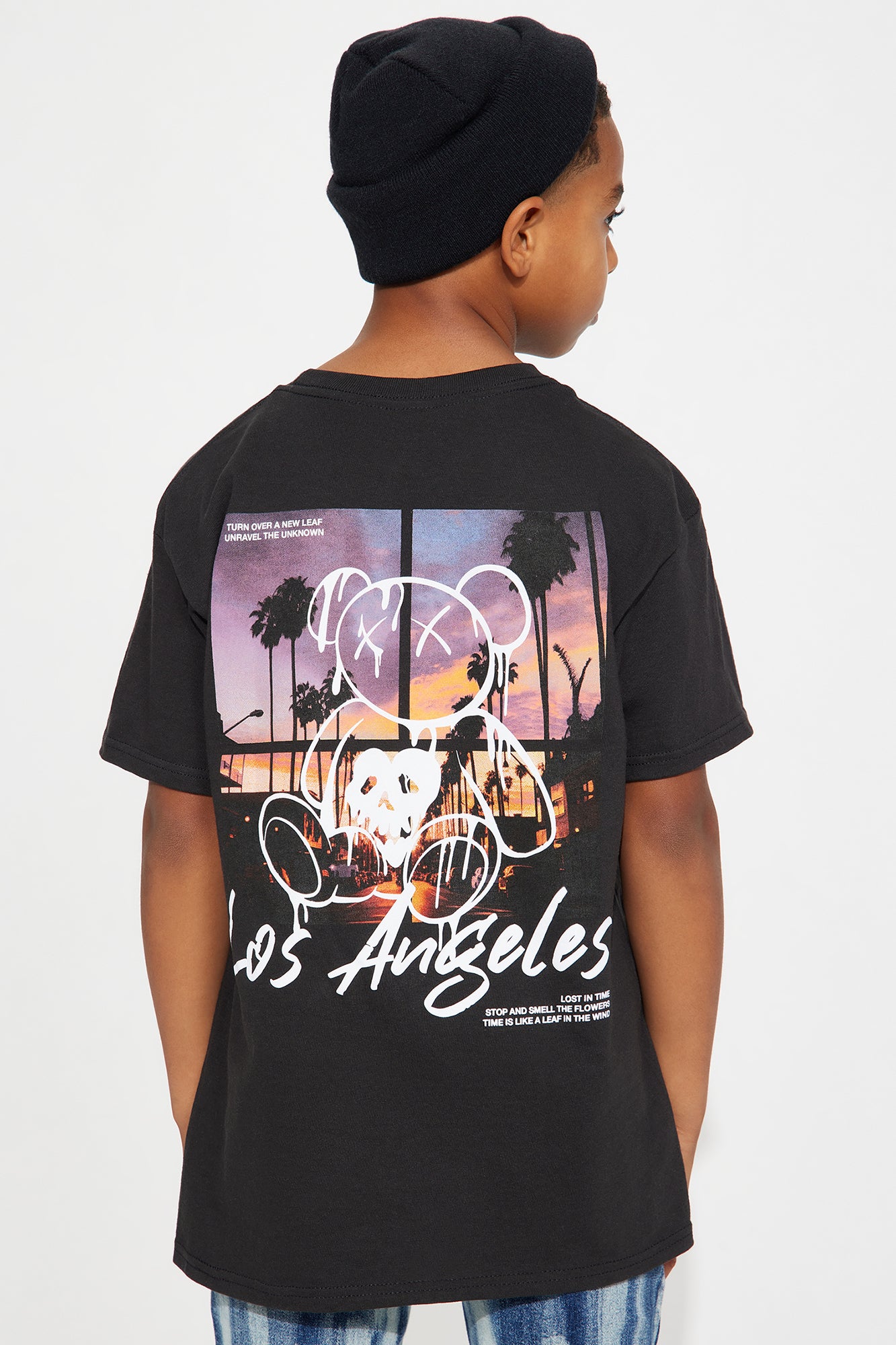 Mini Summer In LA Oversized Short Sleeve Tee