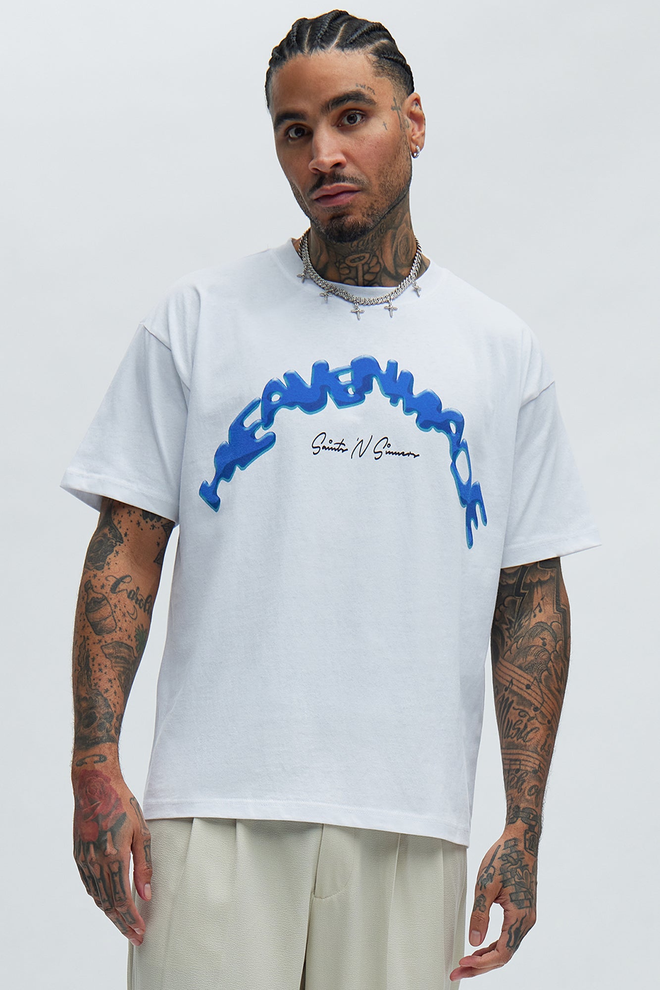 Heaven Made Oversized Short Sleeve Tee