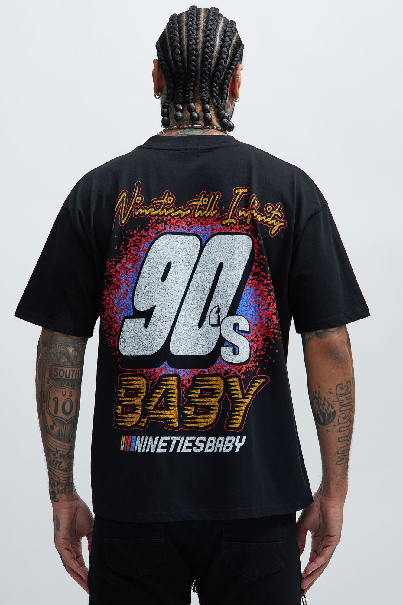90's Till Infinity Oversized Short Sleeve Tee