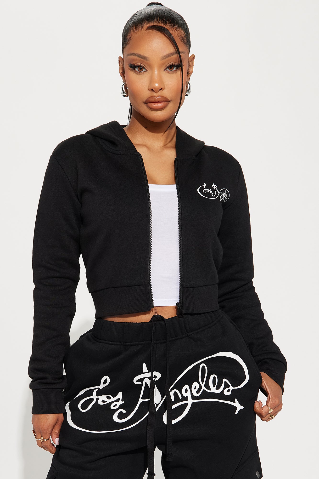 Spread Your Wings Zip Front Hoodie