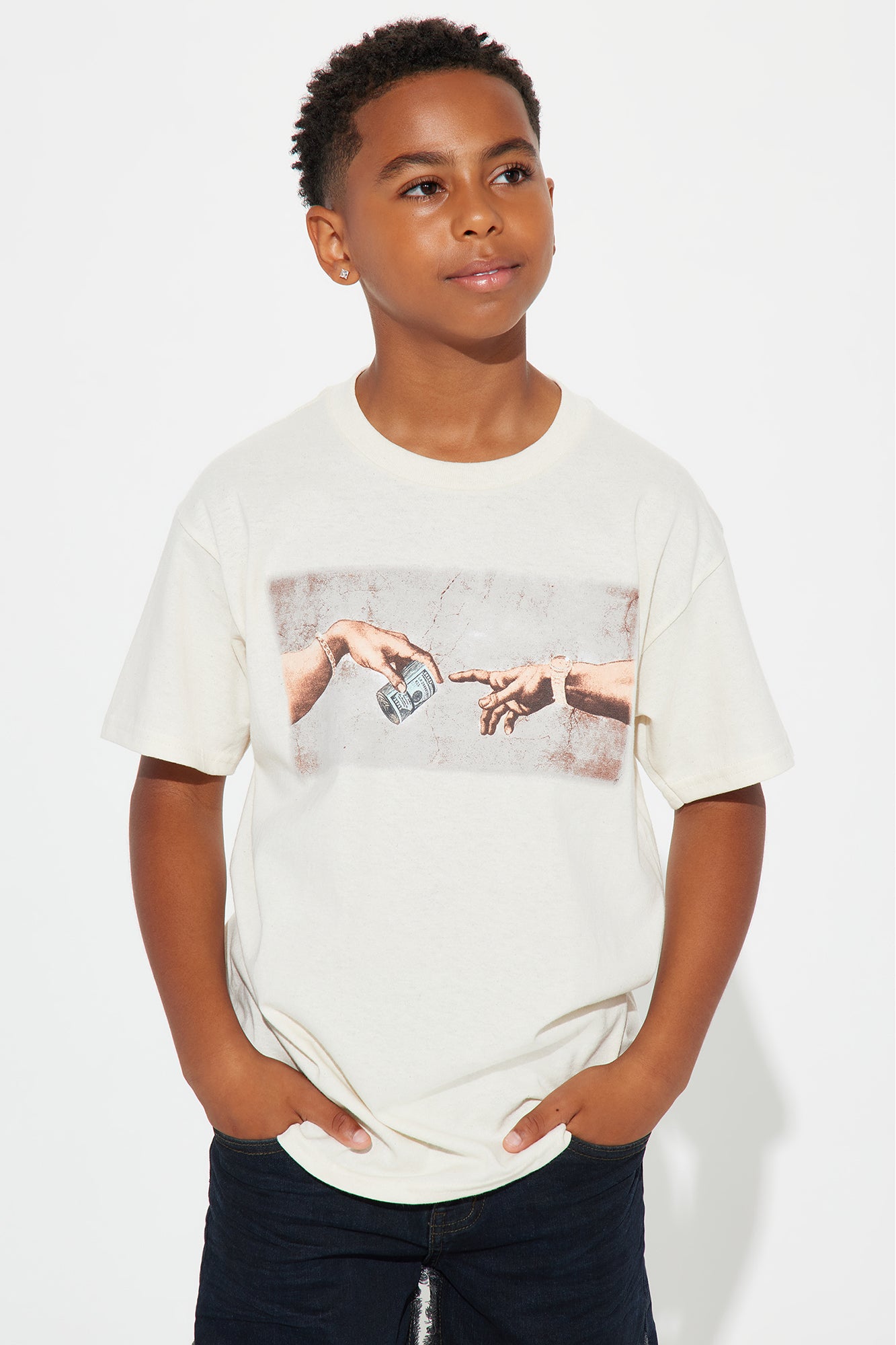 Mini Creation Of Hustle Short Sleeve Tee