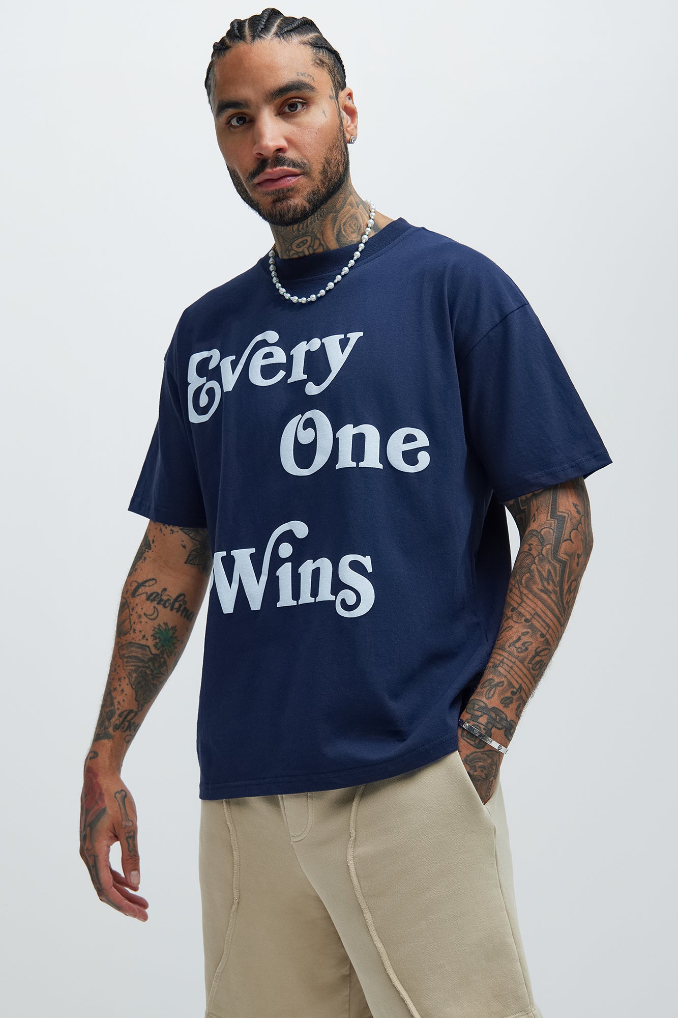 Everyone Wins Oversized Short Sleeve Tee