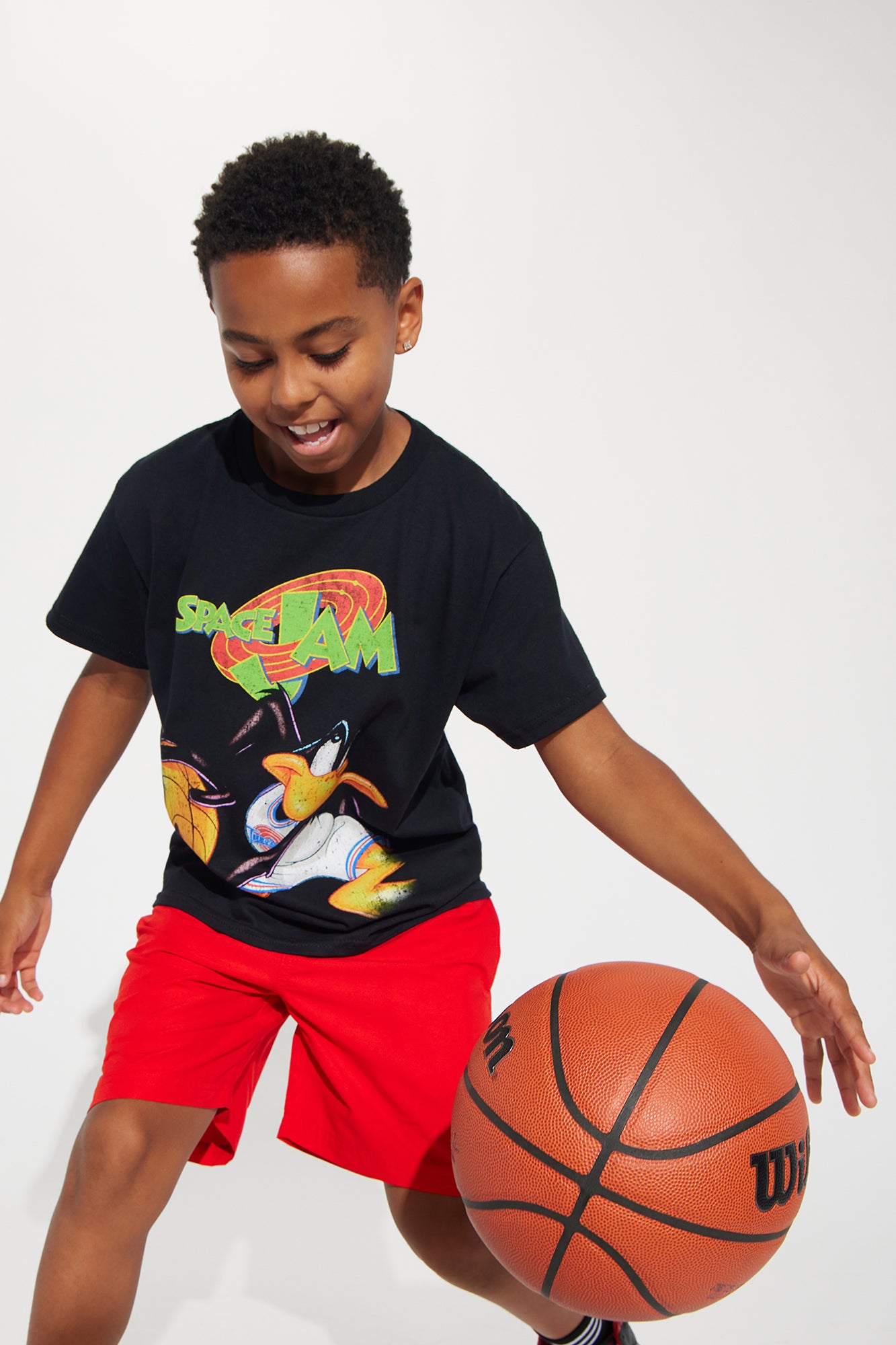 Mini Space Jam Ballin Daffy Short Sleeve Tee
