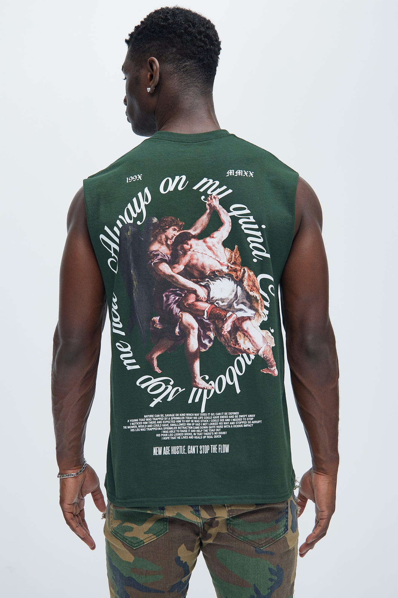 Cant Be Stopped Sleeveless Tee