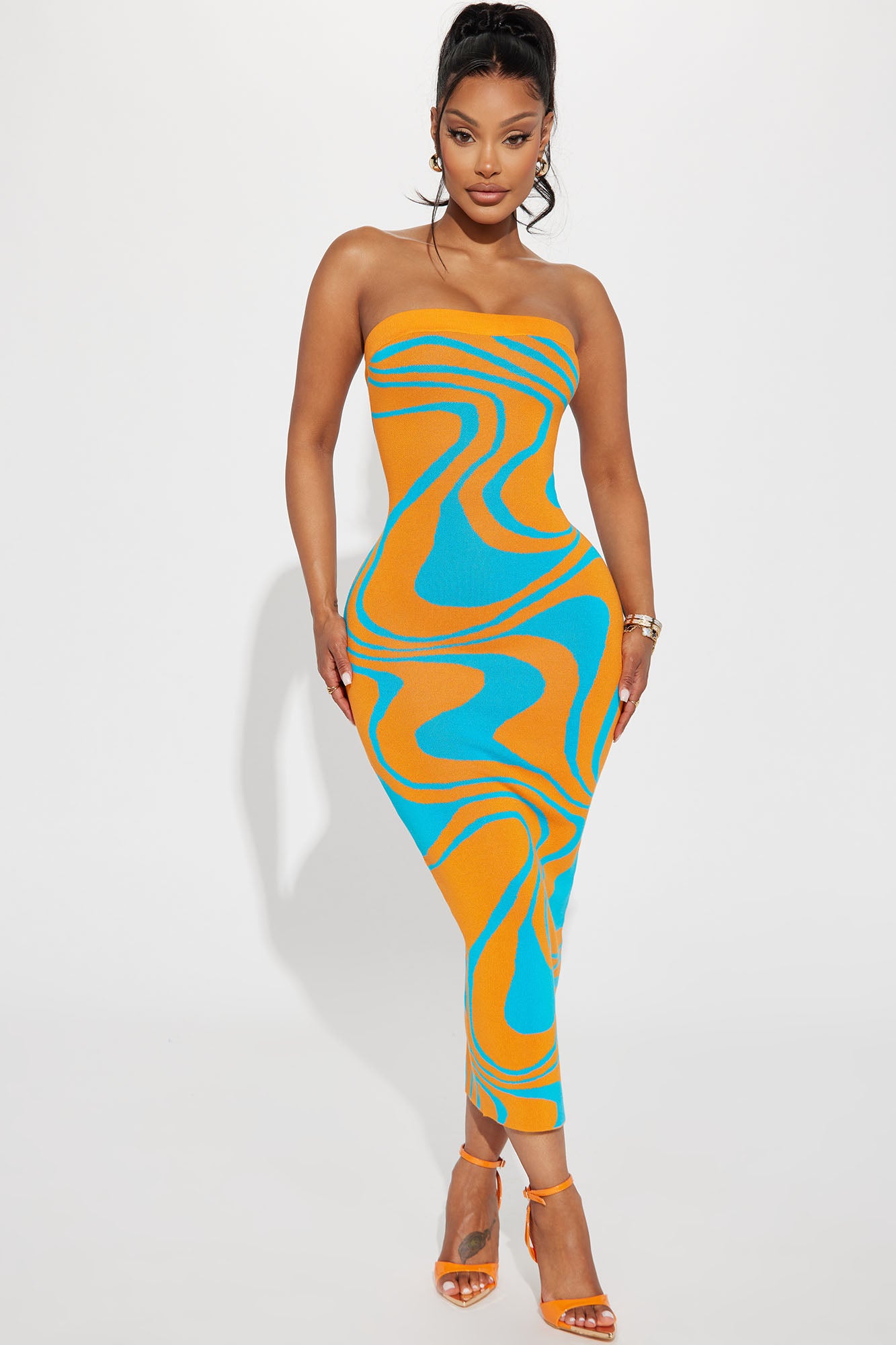 Breezy Knit Maxi Dress