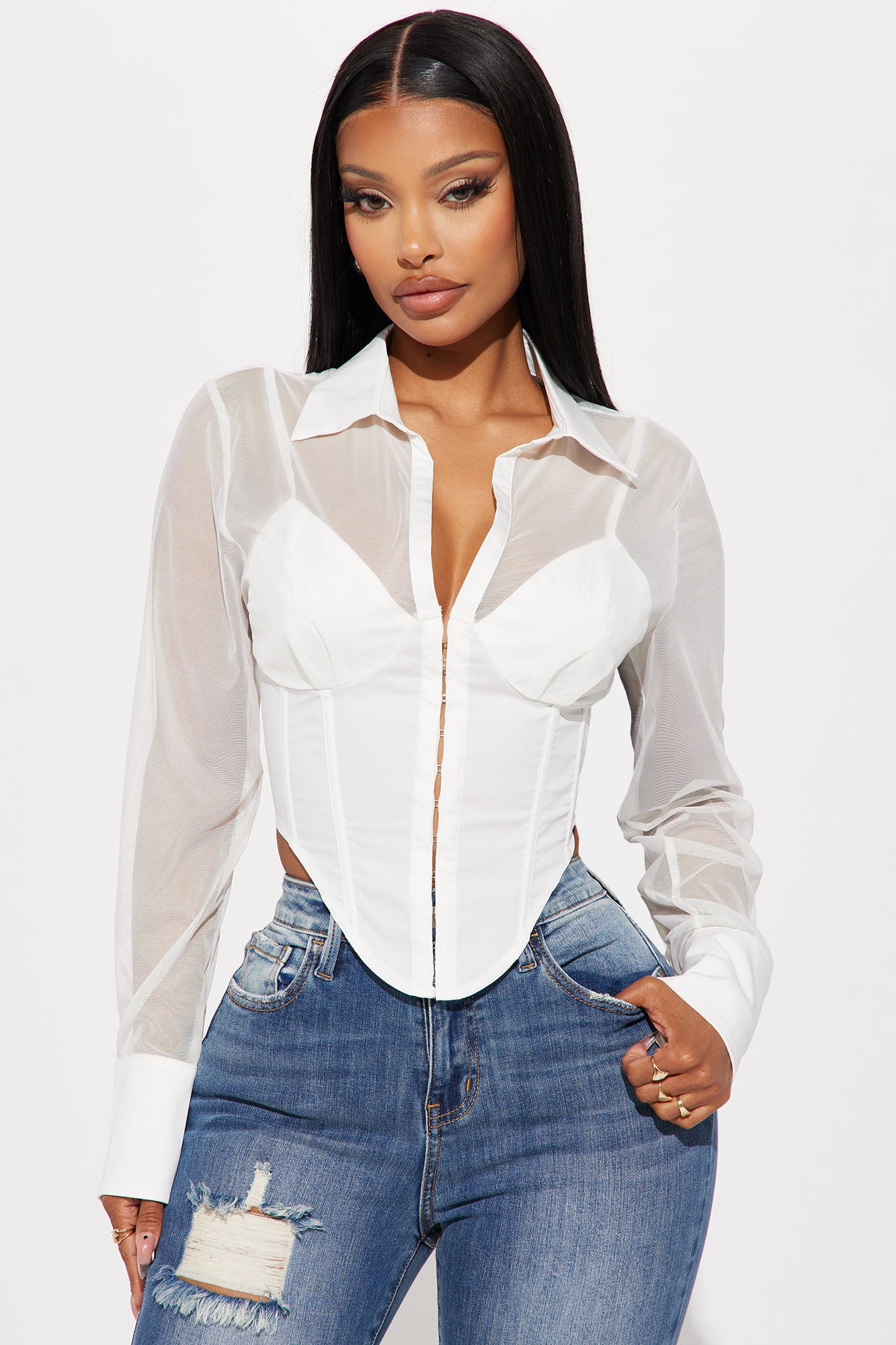 Business As Usual Corset Top