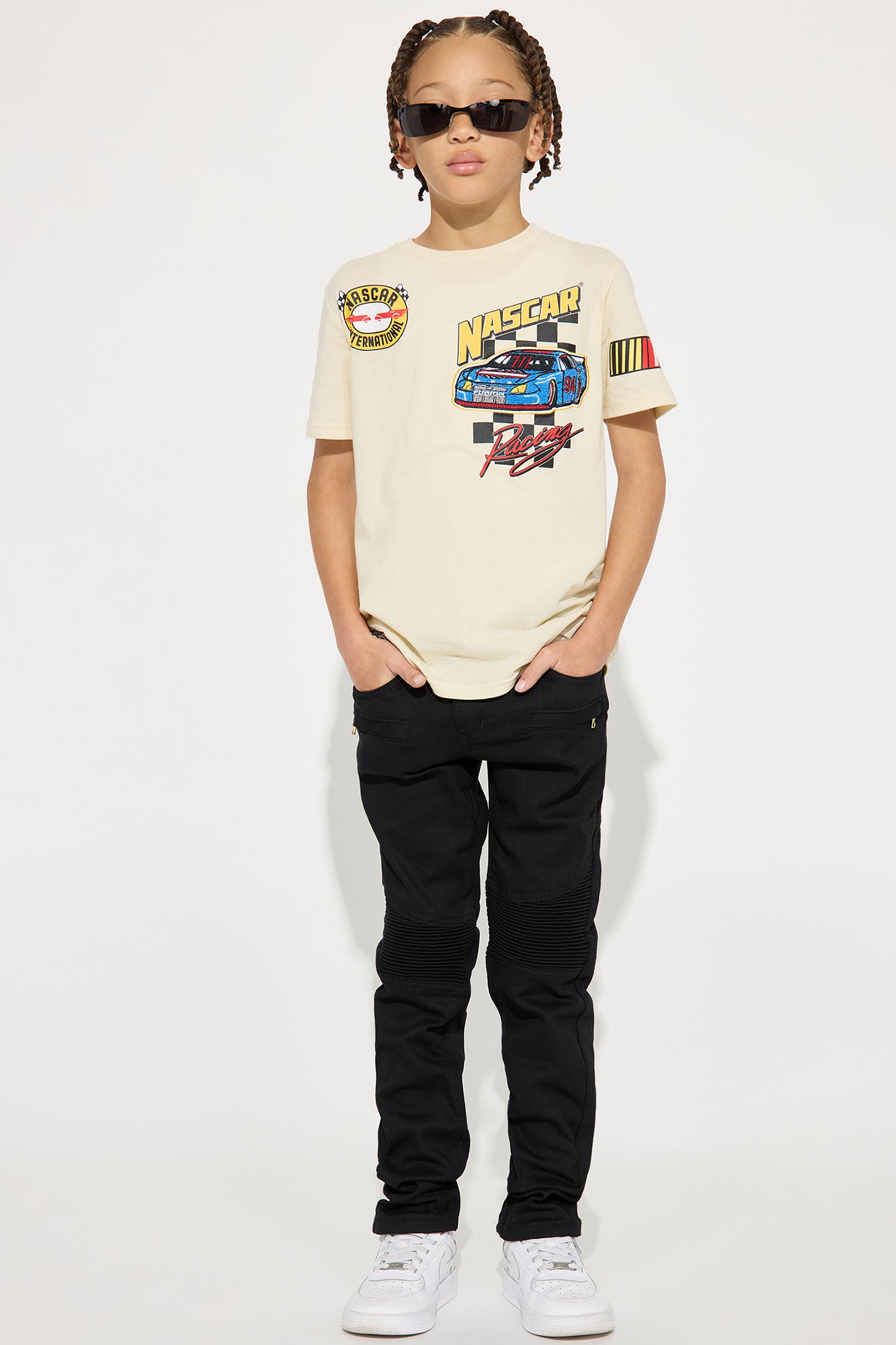 Mini David Moto Skinny Jeans