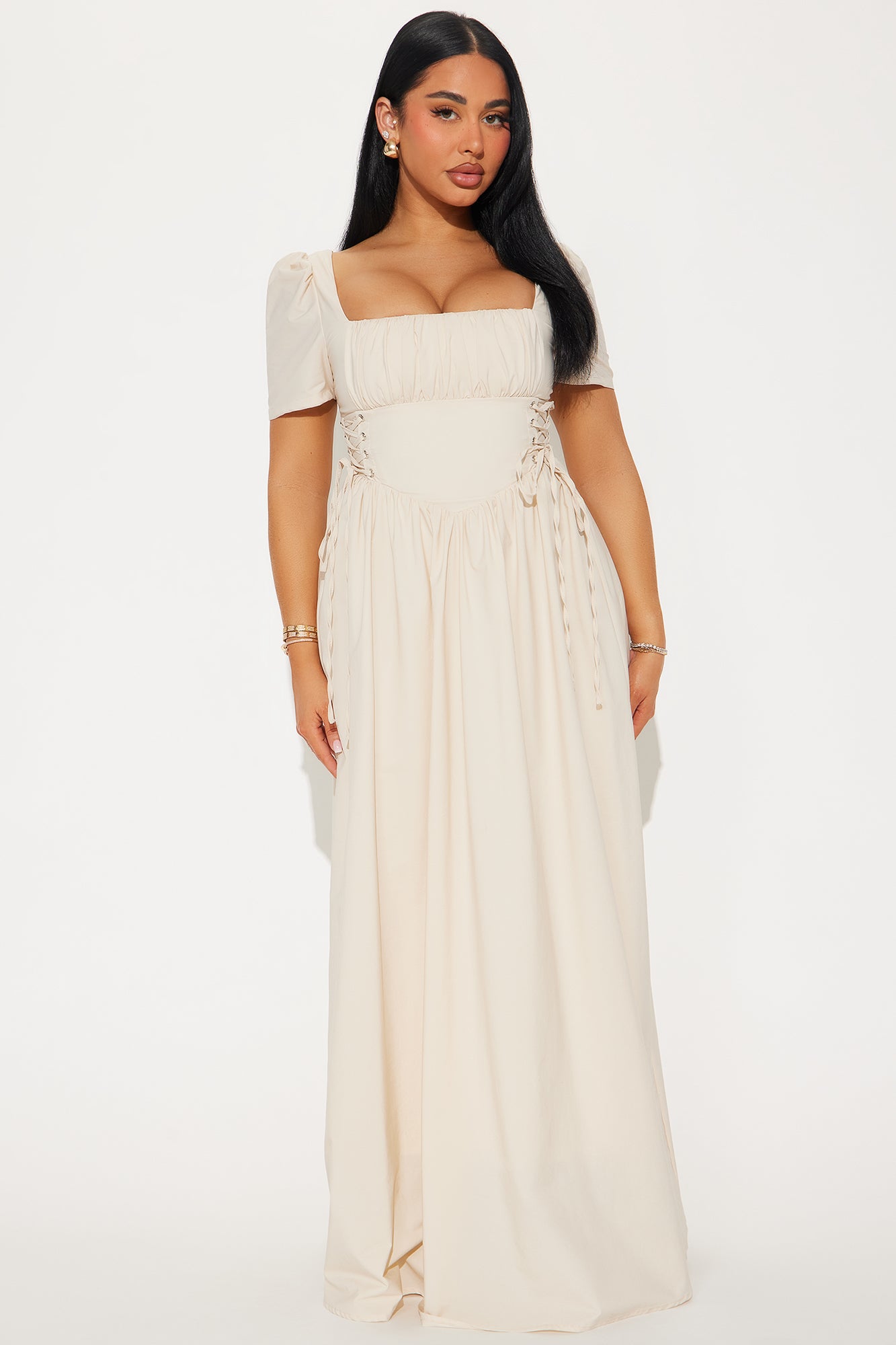 Heidi Square Neck Maxi Dress