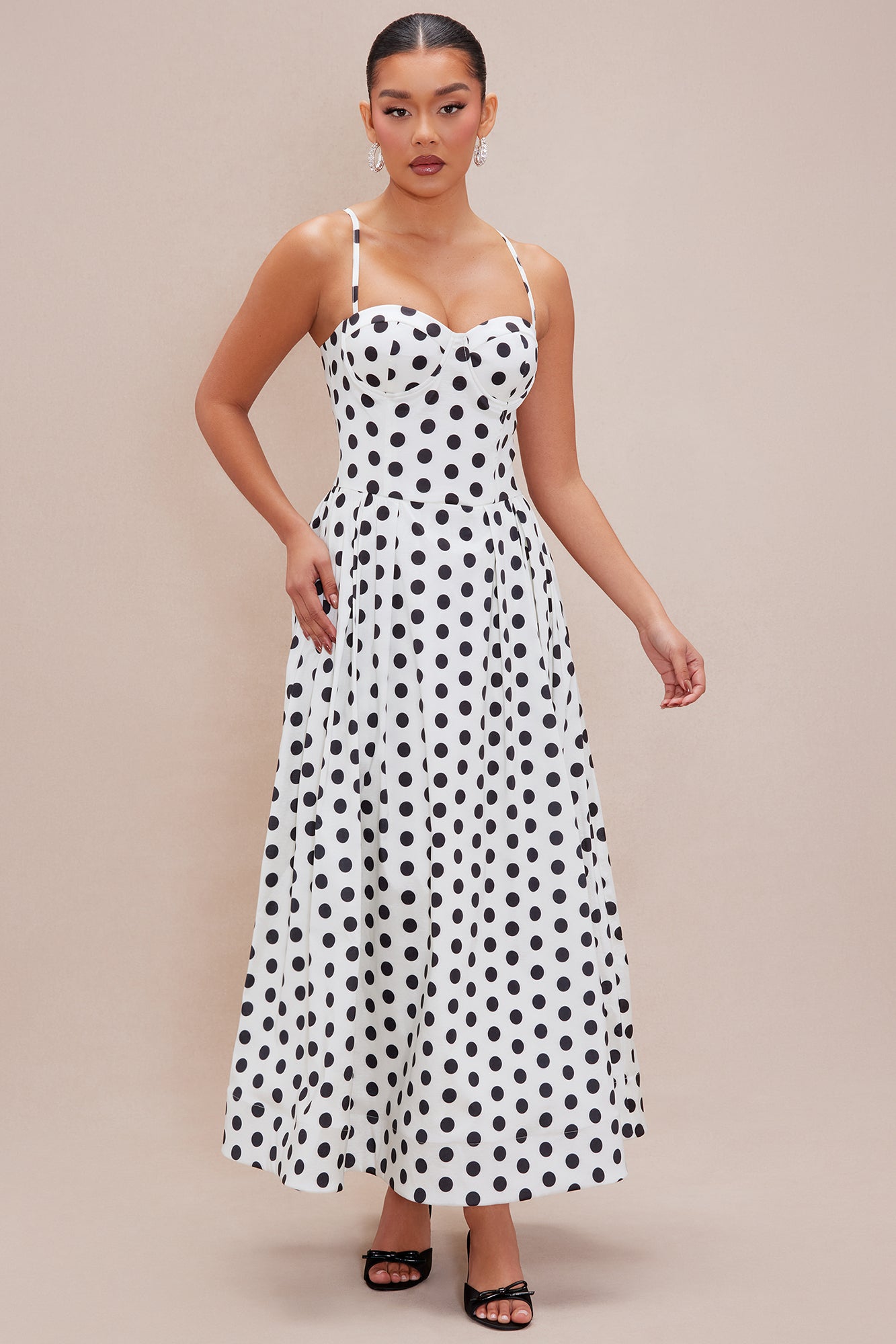 Willow Polka Dot Maxi Dress