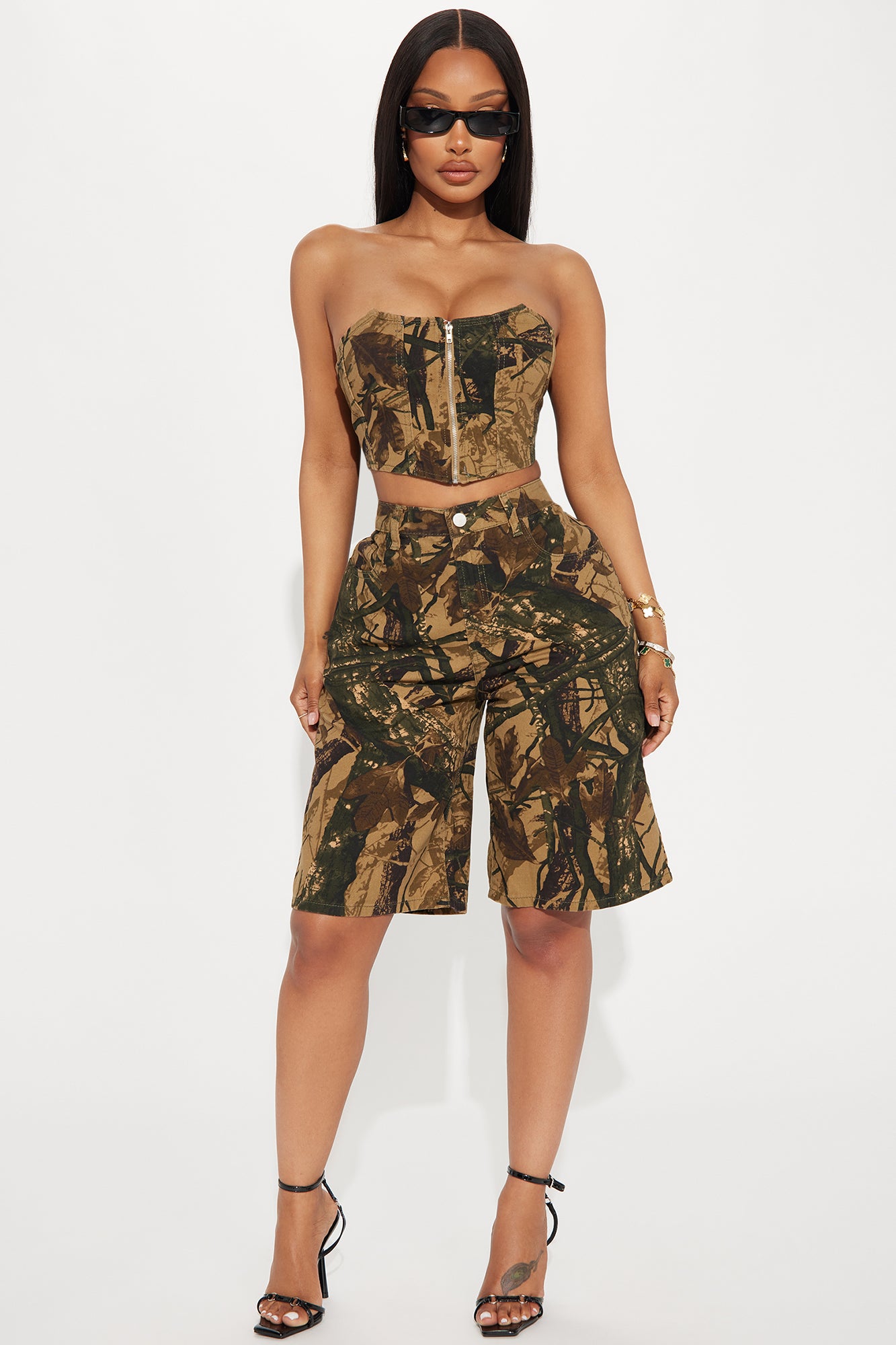 Under Control Tree Camo Bermuda Short