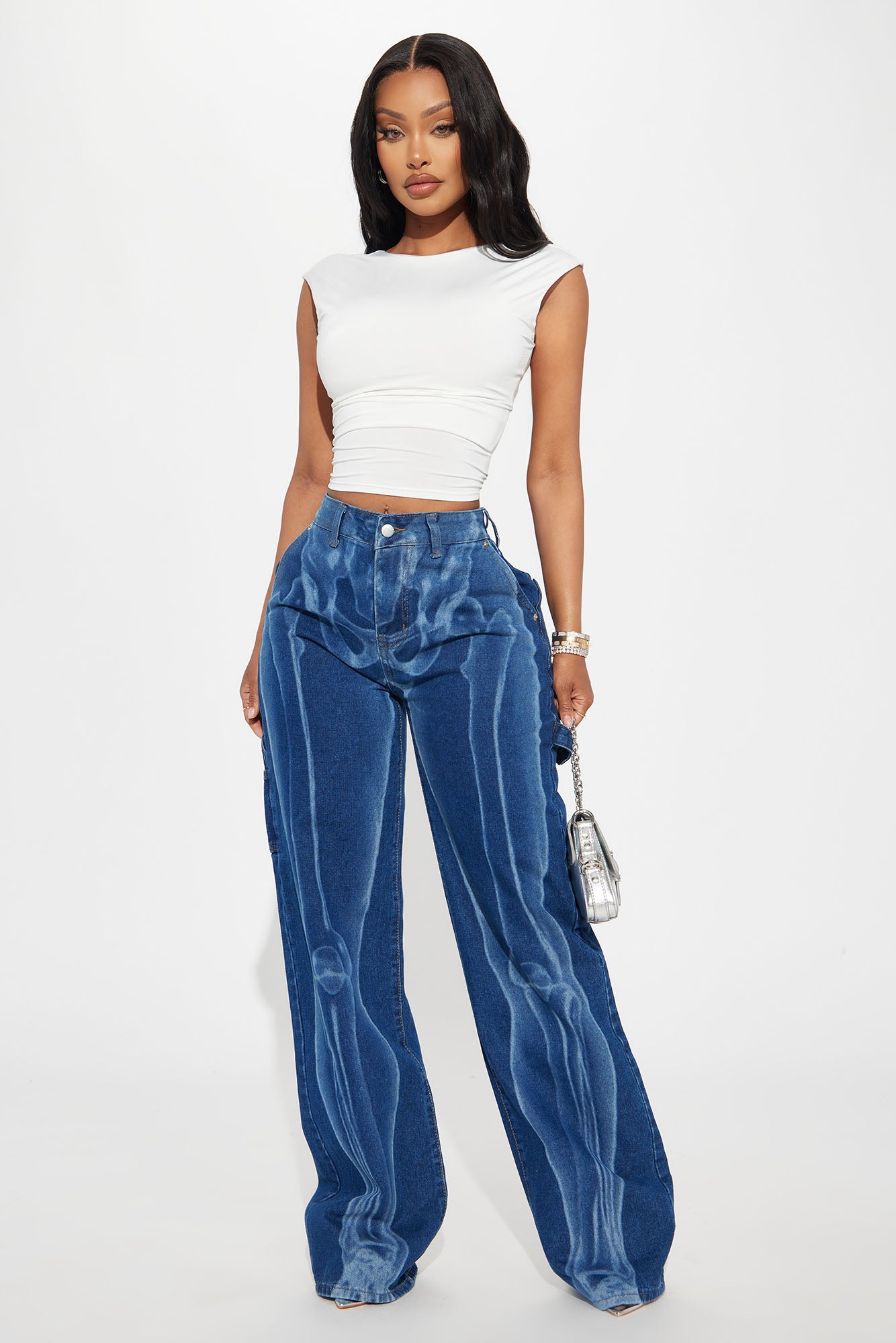 X Ray Vision Straight Leg Jeans