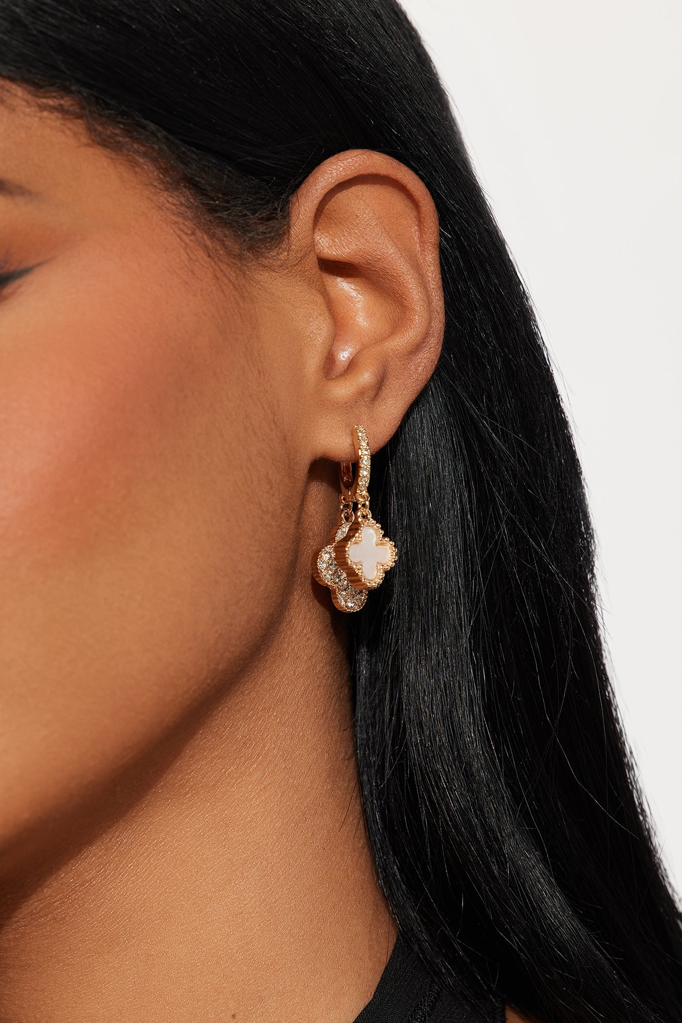 Wish Me Luck Hoop Earrings