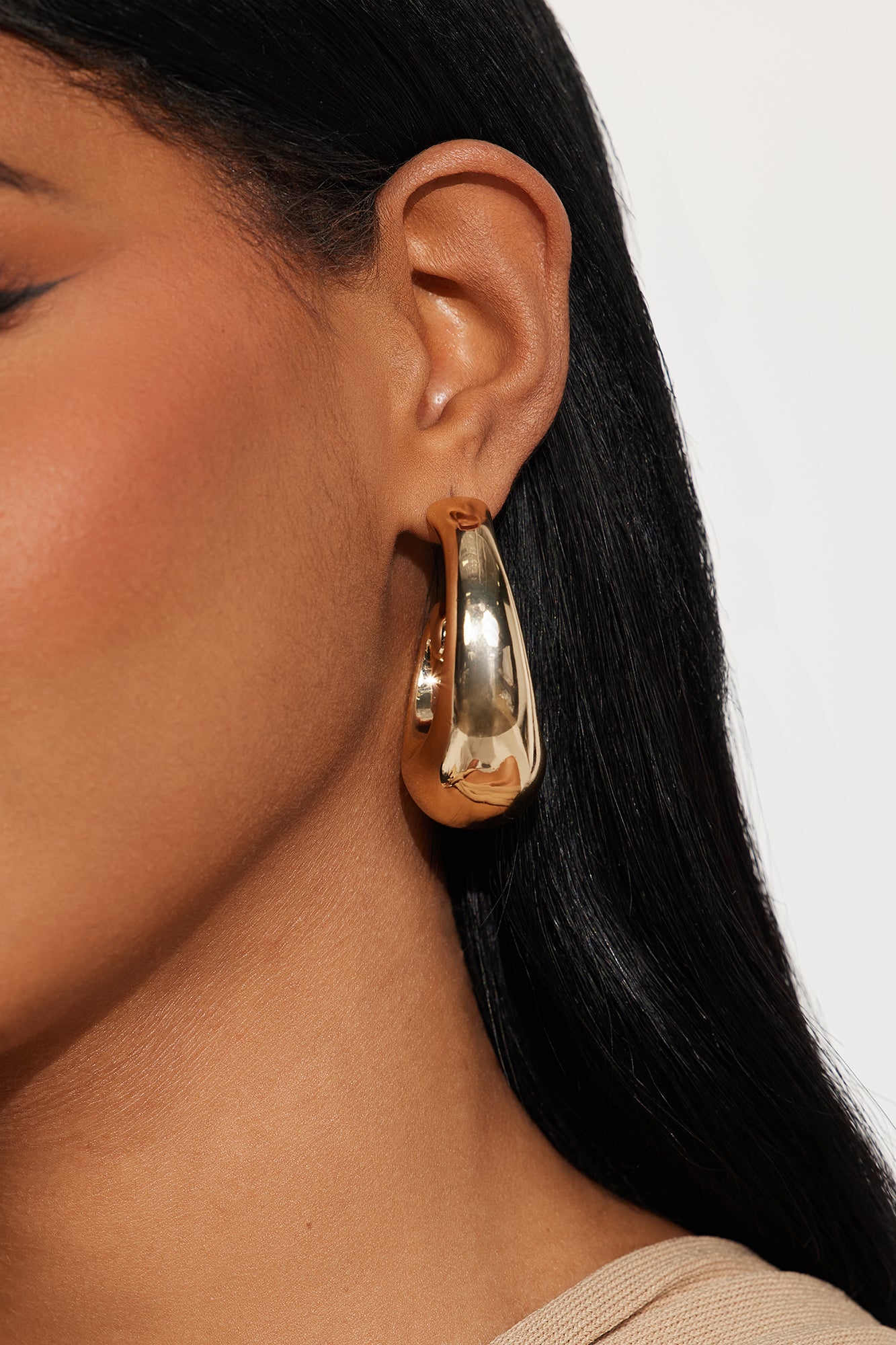 Swirl Me Around Hoop Earrings