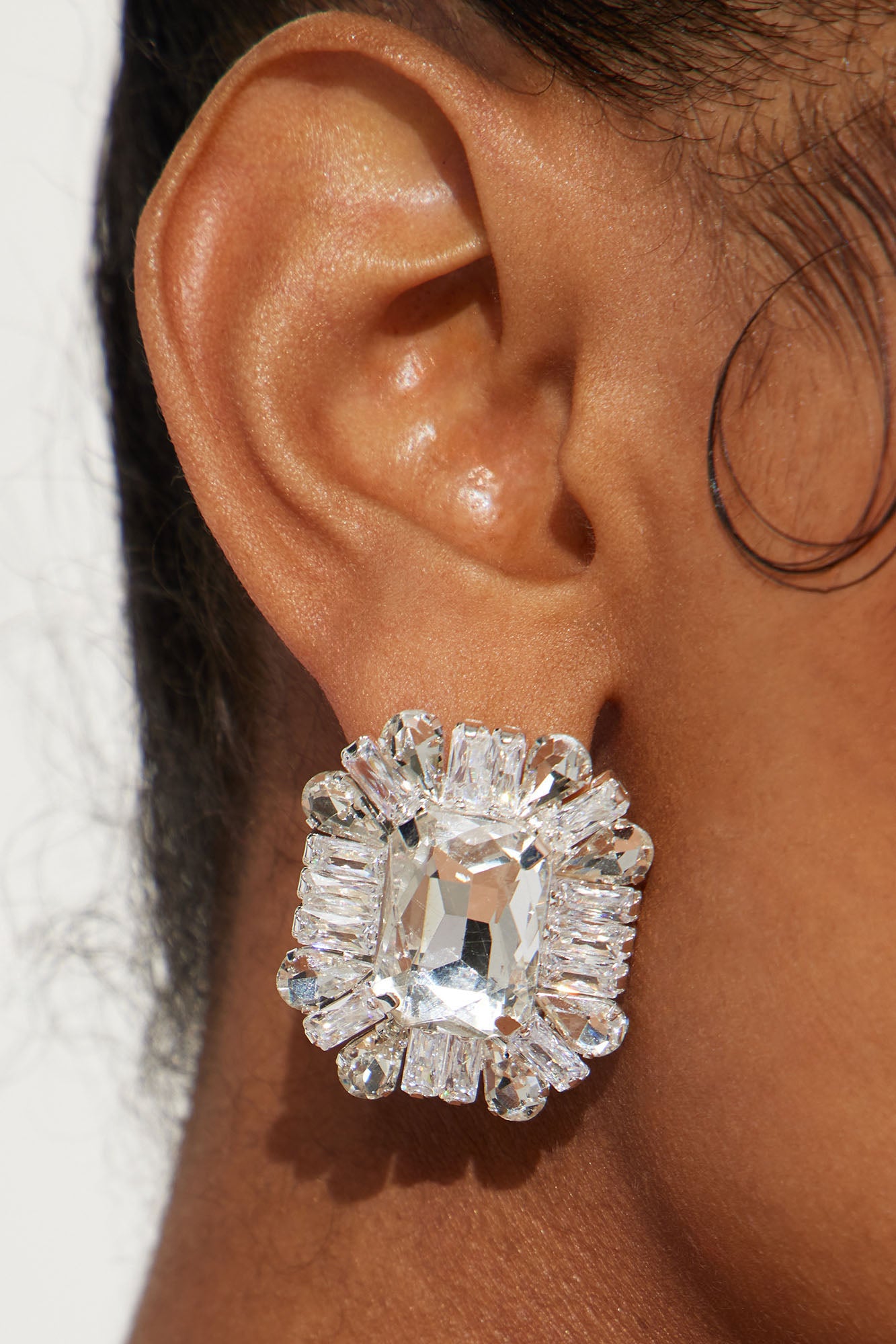 Pure Excellence Rhinestone Earrings